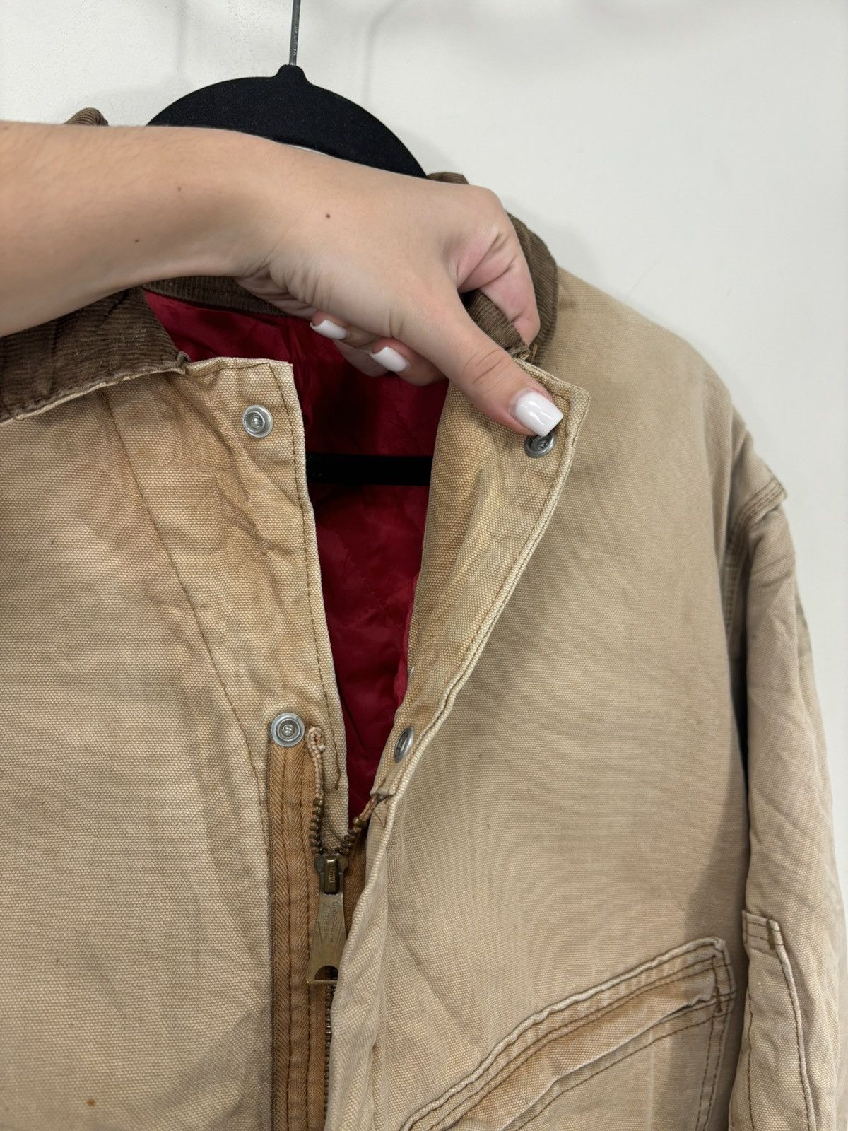 Carhartt Vintage 90s Carhartt Y2K Workwear Hype Boxy Cropped Jacket Size US L / EU 52-54 / 3 - 16 Thumbnail