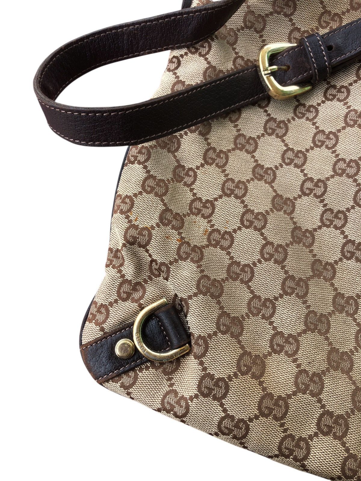 Gucci GUCCI GG 131326 Canvas Shoulder Crossbody Bag Vintage 00s Size ONE SIZE - 6 Thumbnail