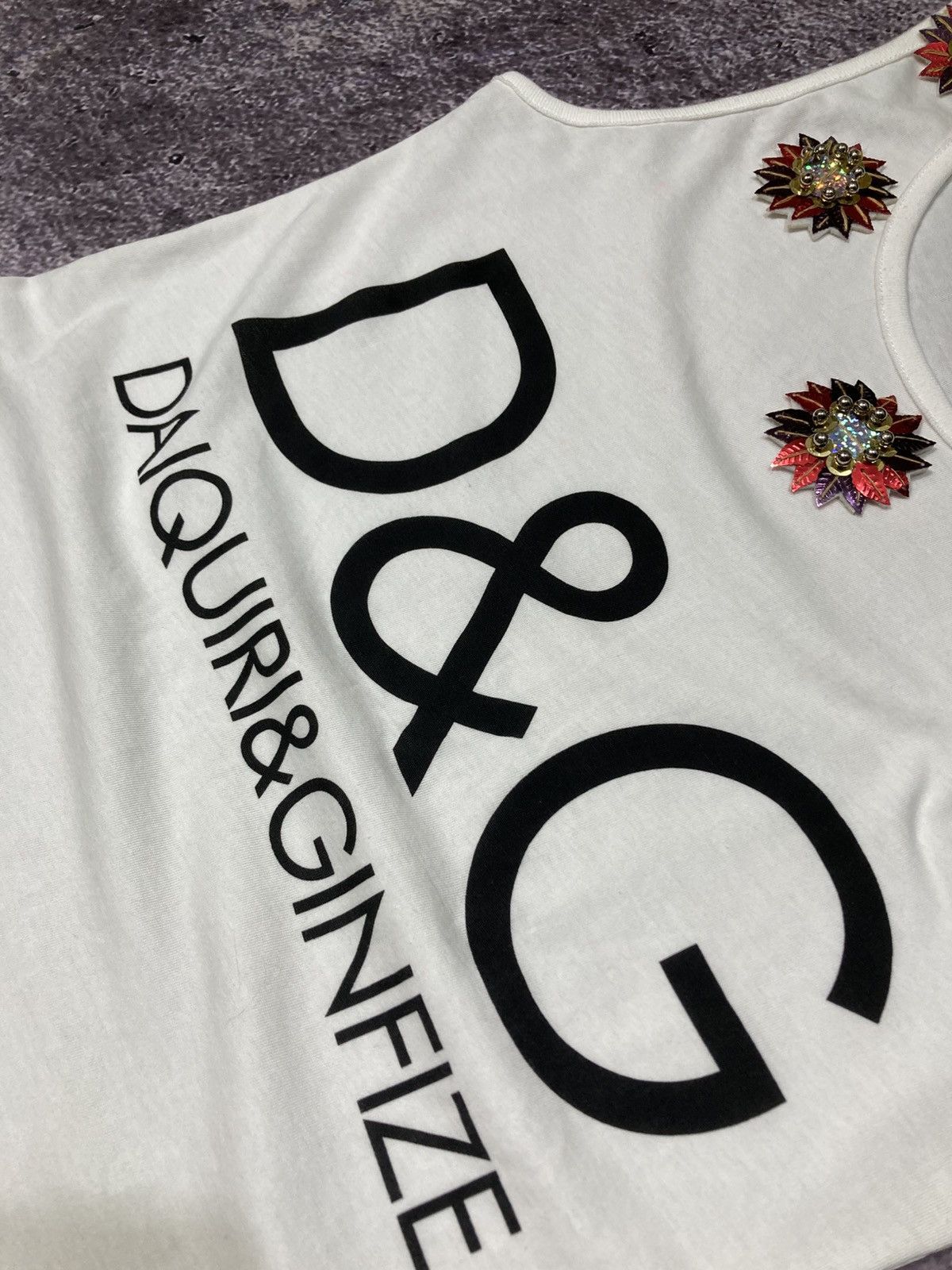 Dolce & Gabbana Dolce & Gabbana Daiquiri Ginfize Tank Top Women’s Size 36 Size S / US 4 / IT 40 - 9 Thumbnail
