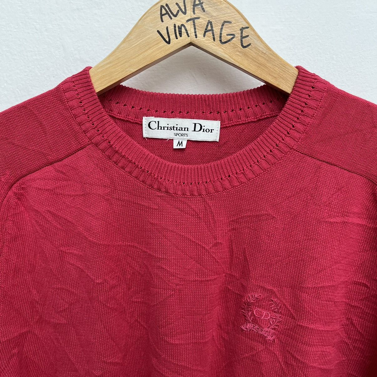 Christian Dior Monsieur × Vintage Vintage Christian Dior Sports Knitwear Women's Size M / US 6-8 / IT 42-44 - 5 Thumbnail