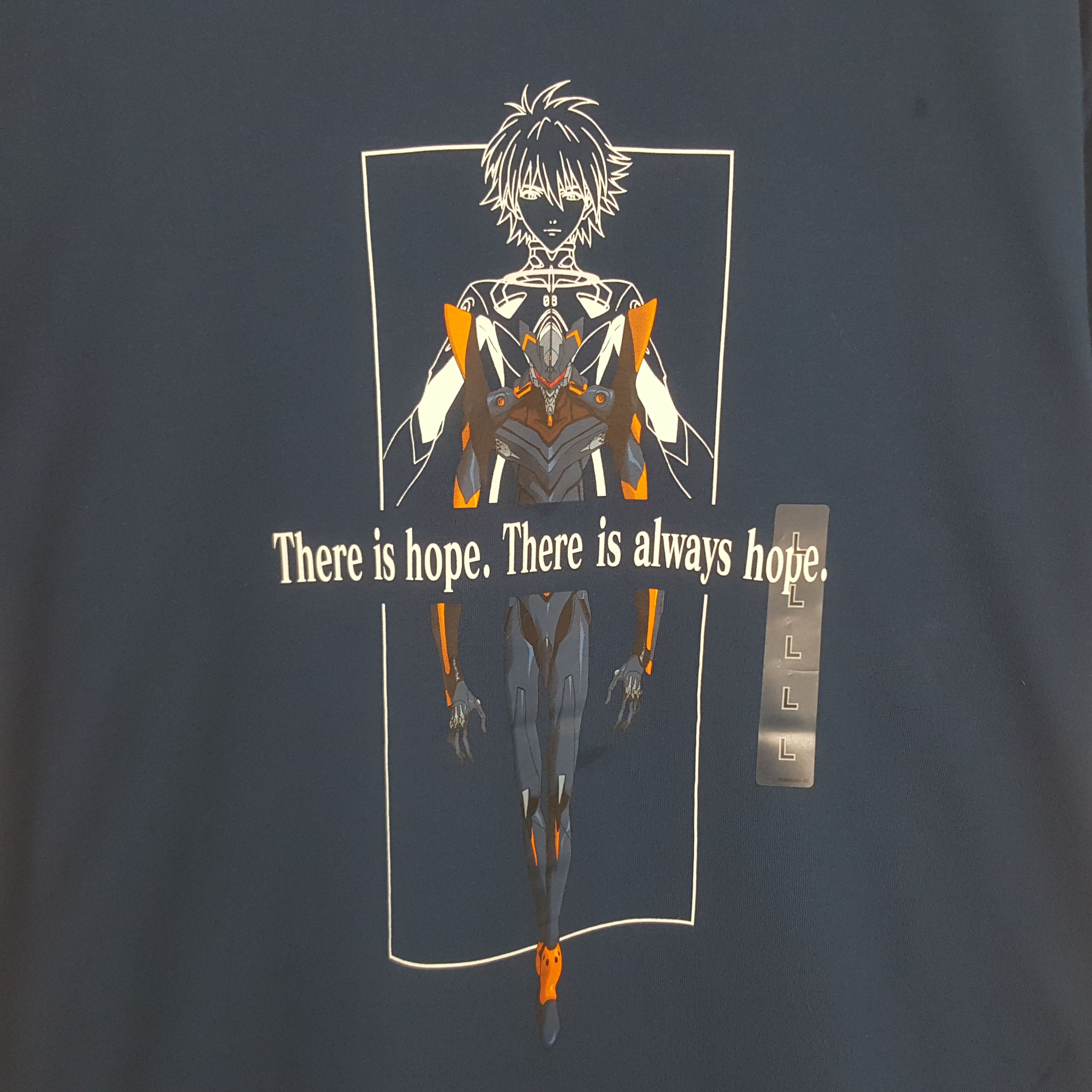 Anime Vintage Neon Genesis Evangelion Tshirt Size US L / EU 52-54 / 3 - 2 Thumbnail