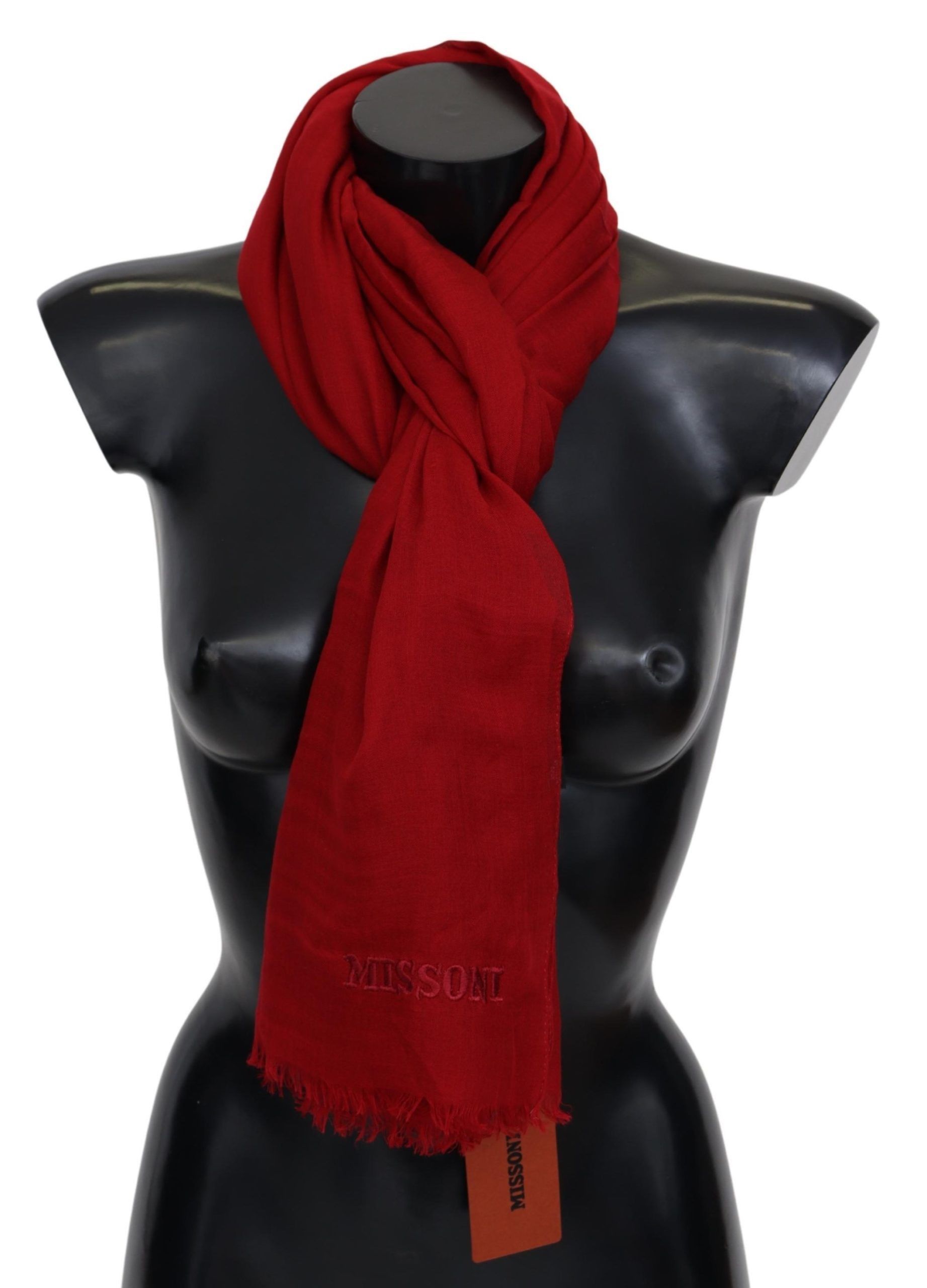 Missoni Luxurious Cashmere Patterned Men's Scarf Size ONE SIZE - 1 Thumbnail