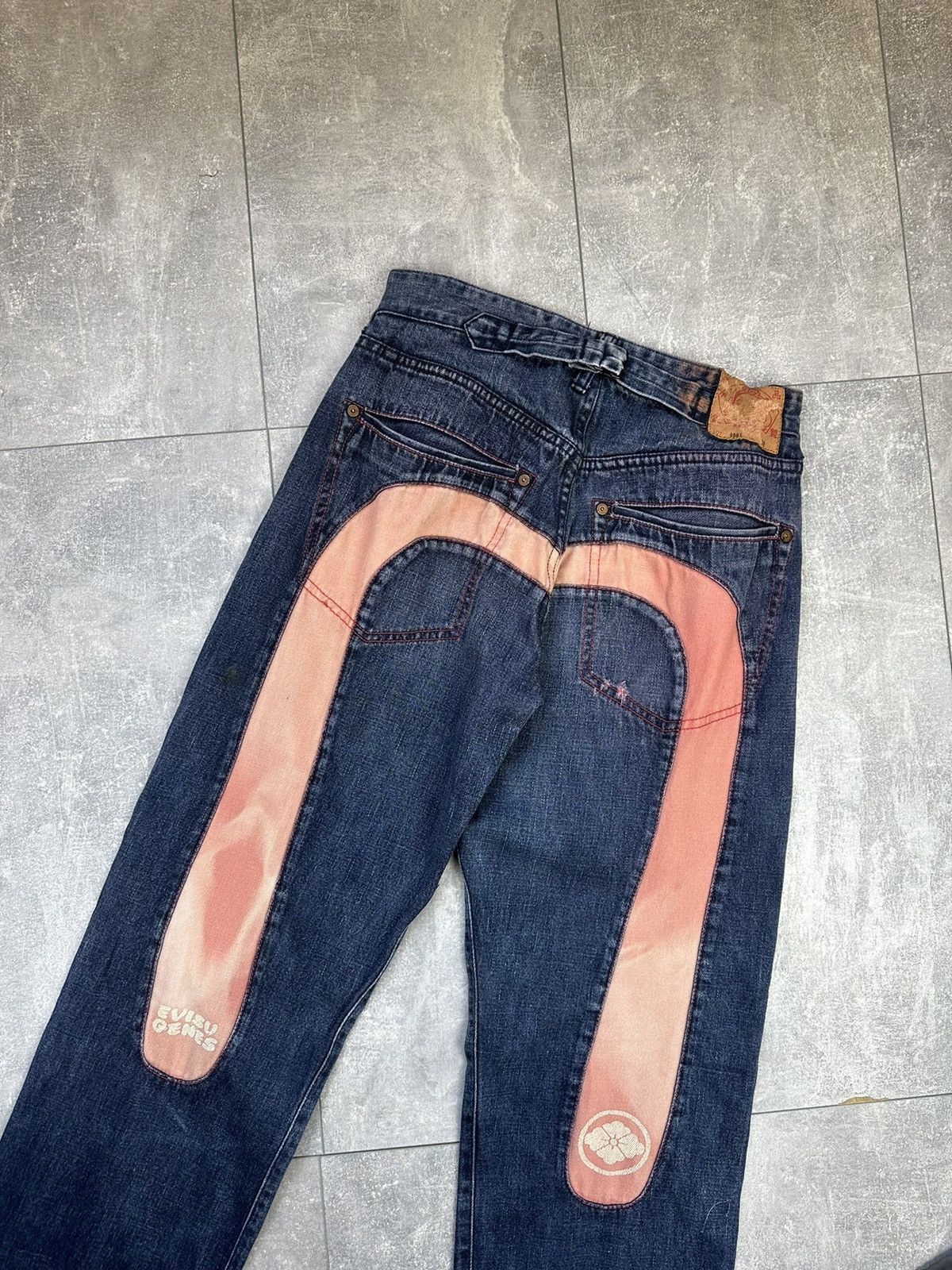 Evisu Vintage Evisu Japanese Denim Jeans Pants Overprint Logo Size US 30 / EU 46 - 11 Thumbnail