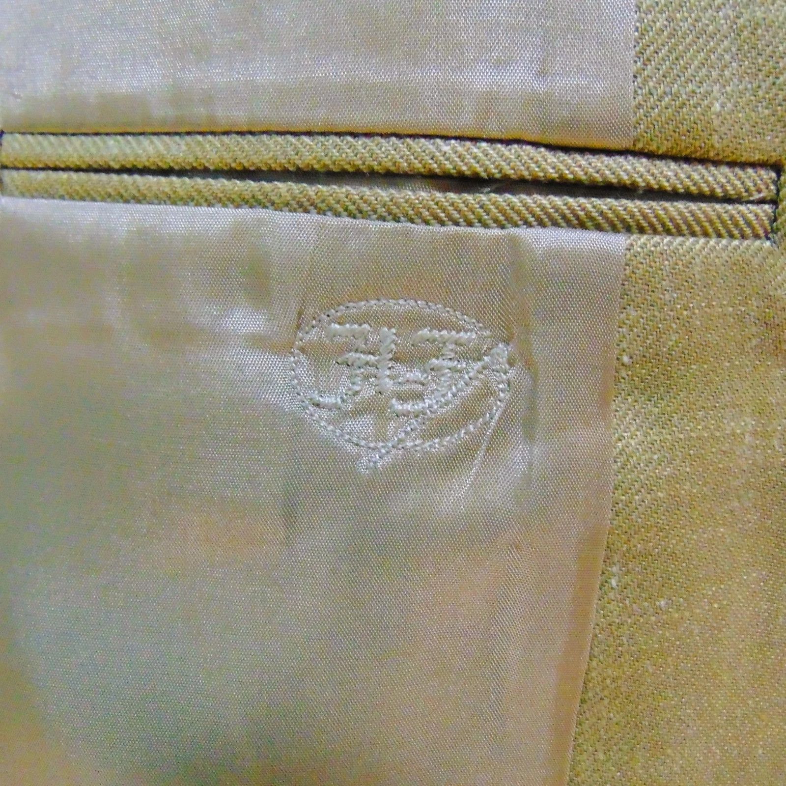 Hickey Freeman Vintage Hickey Freeman Wool Linen Silk Blazer 42R USA Size 42R - 8 Thumbnail
