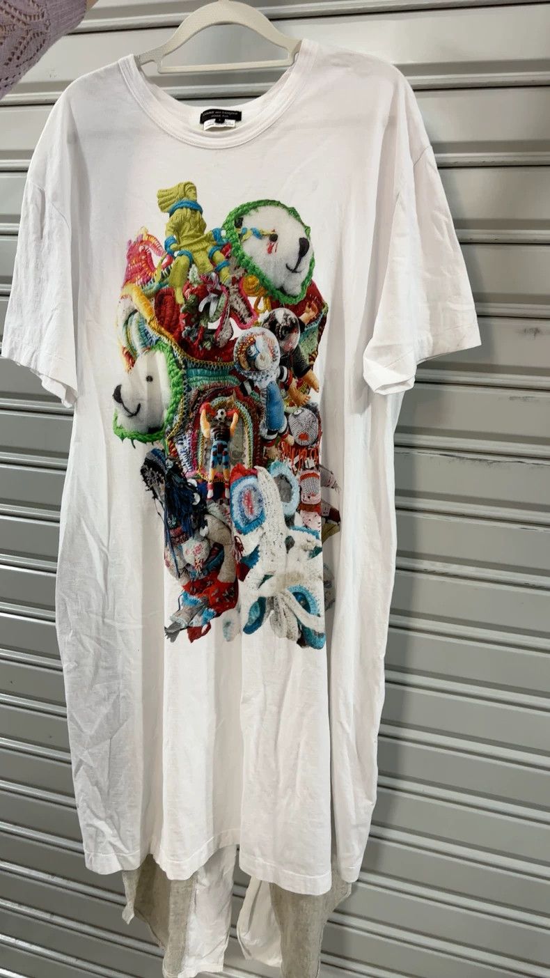 Comme des Garcons Comme Des Garcons White Doll T-shirt Size L / US 10 / IT 46 - 1 Thumbnail