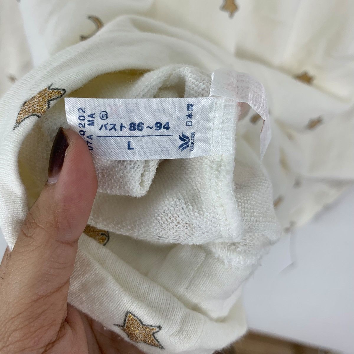 Tsumori Chisato Vintage TSUMORI CHISATO SLEEP Collection AOP Moon Sweatshirt Size L / US 10 / IT 46 - 9 Thumbnail