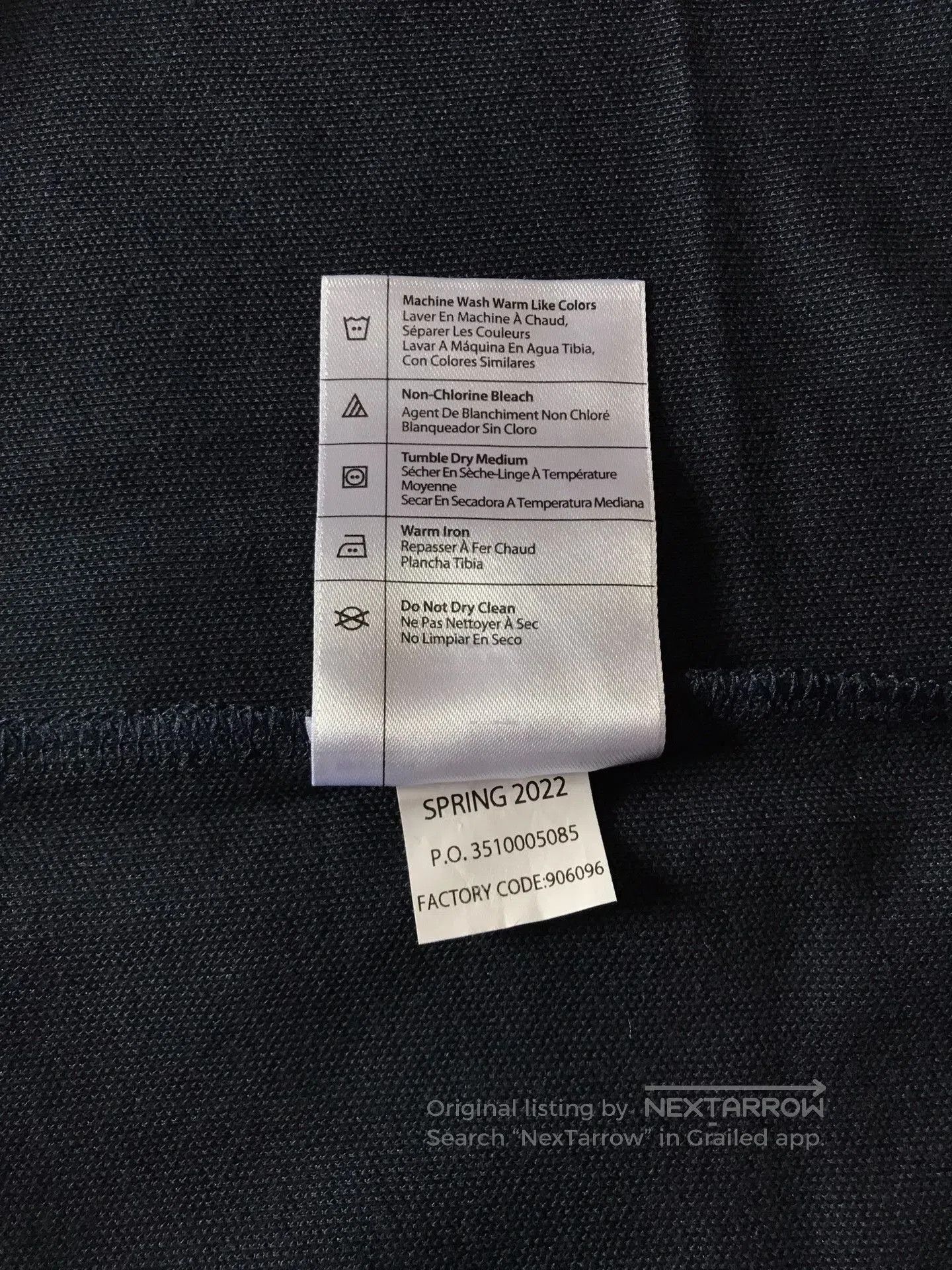 Carhartt Carhartt K570 Navy Short Sleeve Polo. Size US L / EU 52-54 / 3 - 9 Thumbnail