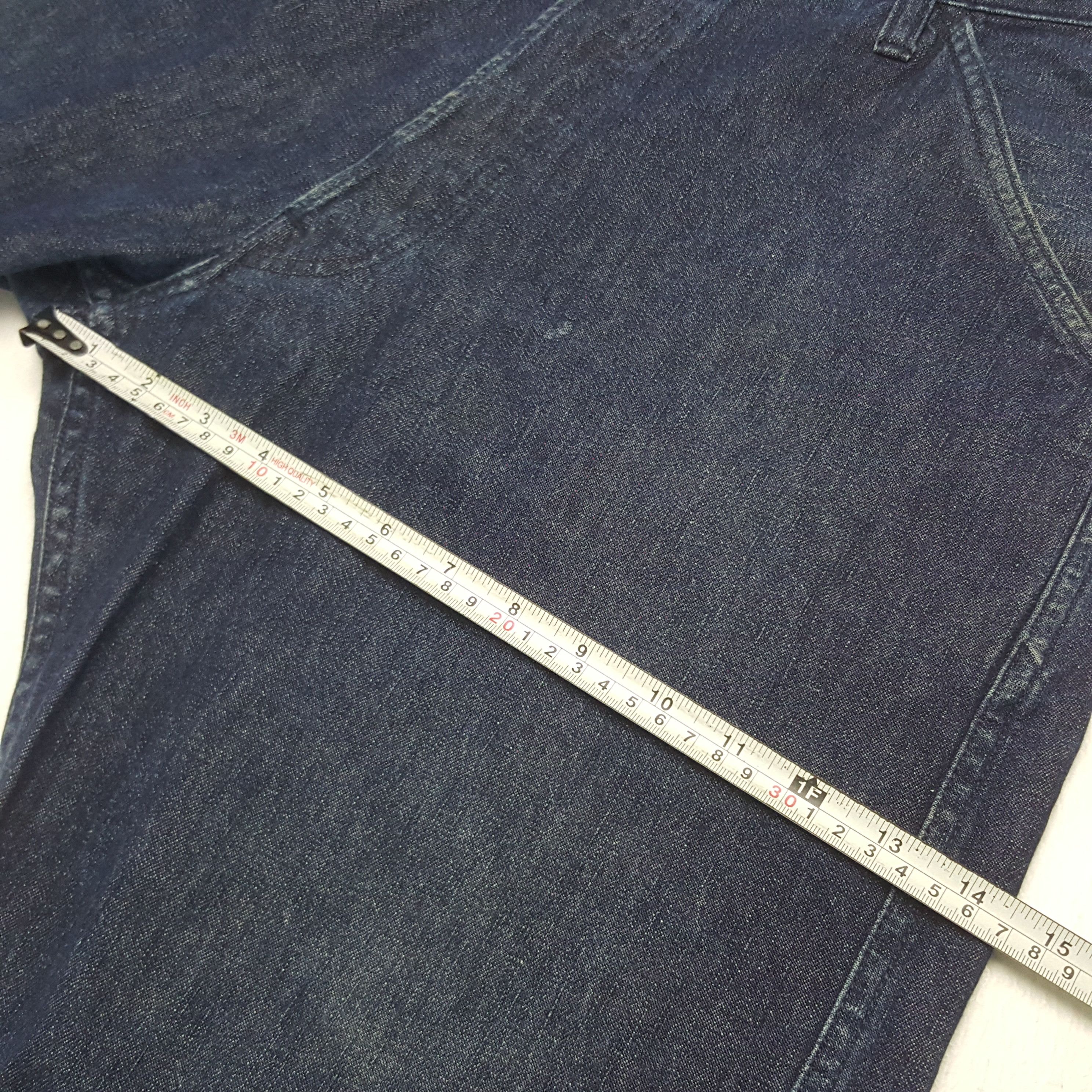 Evisu × Japanese Brand × Vintage Vintage Evisu Japanese Brand Daicock Custom Short Denim Jean Size US 32 / EU 48 - 7 Thumbnail
