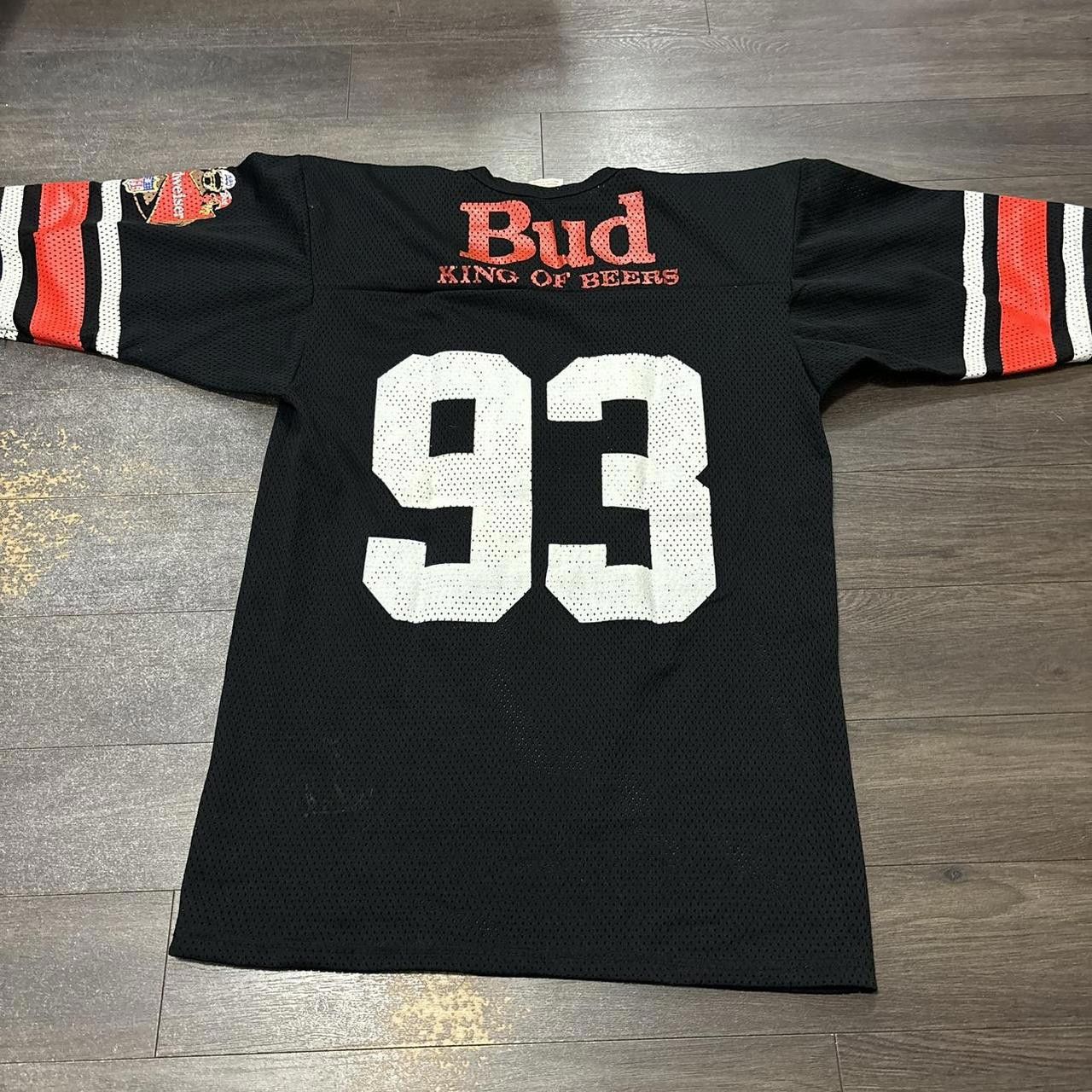 Budweiser Vintage Budweiser nfl football jersey 90s XL Size US XL / EU 56 / 4 - 4 Thumbnail