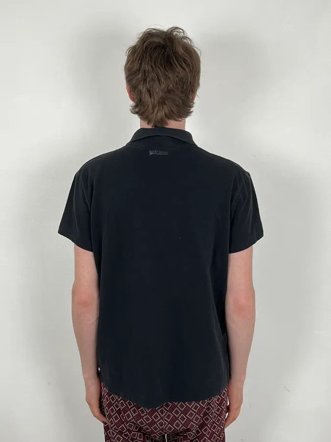 Just Cavalli 2010s Cavalli Blue & Black Palm Trees Beach Polo Size US S / EU 44-46 / 1 - 3 Thumbnail