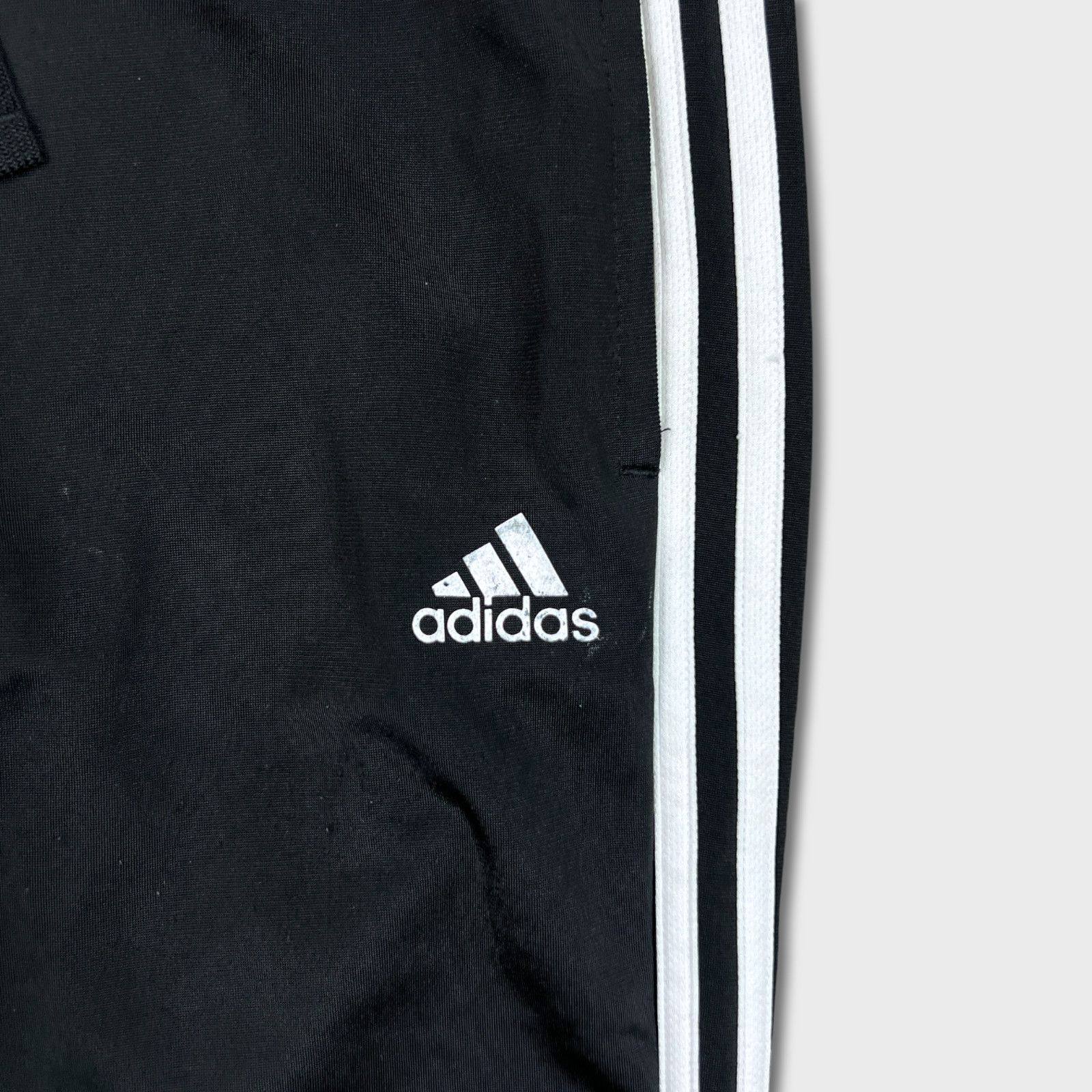 Adidas Adidas Track Pants Small 3 Stripes Spell Out Athletic Jogger Size US 28 / EU 44 - 3 Thumbnail