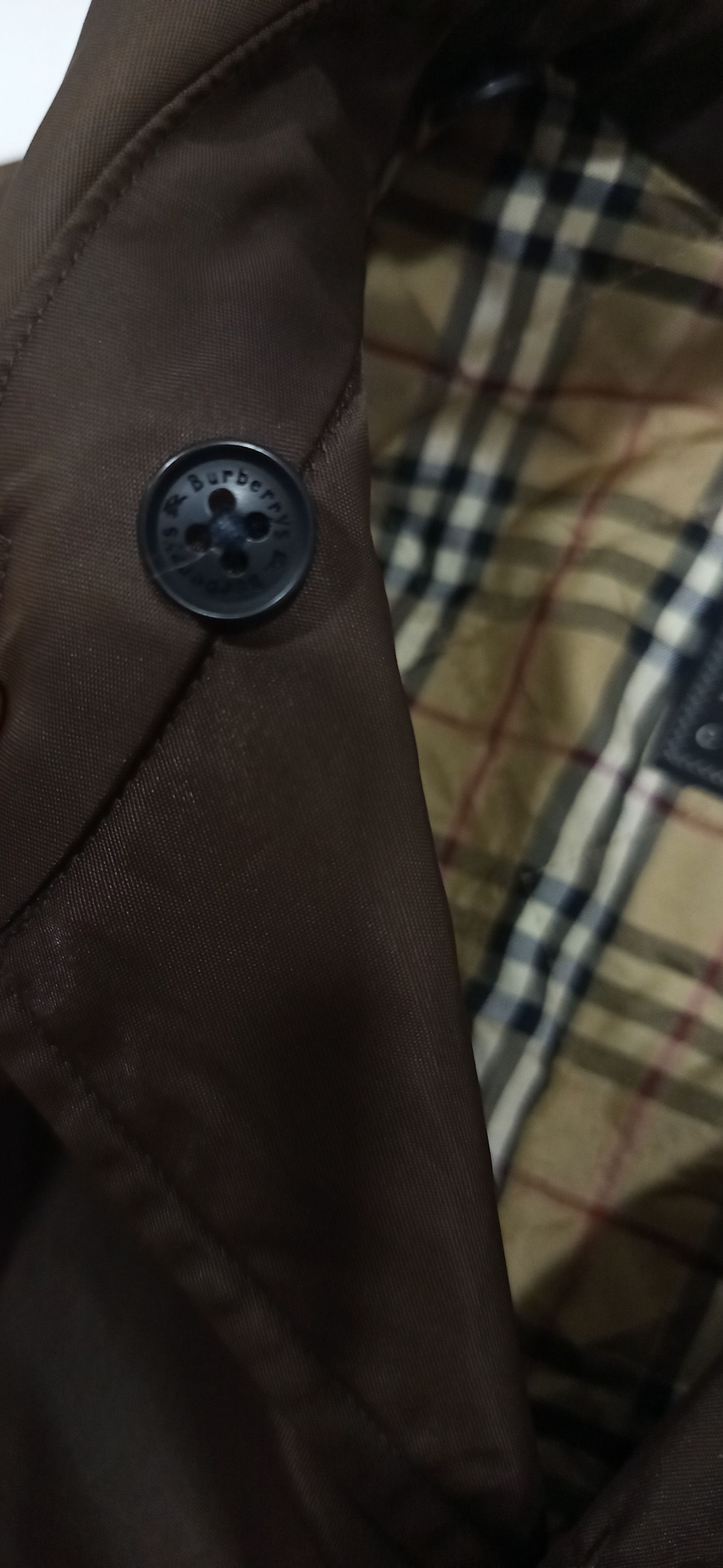 Burberry Vintage Burbberrys Classic Long Jacket Nova Check Size US L / EU 52-54 / 3 - 6 Thumbnail