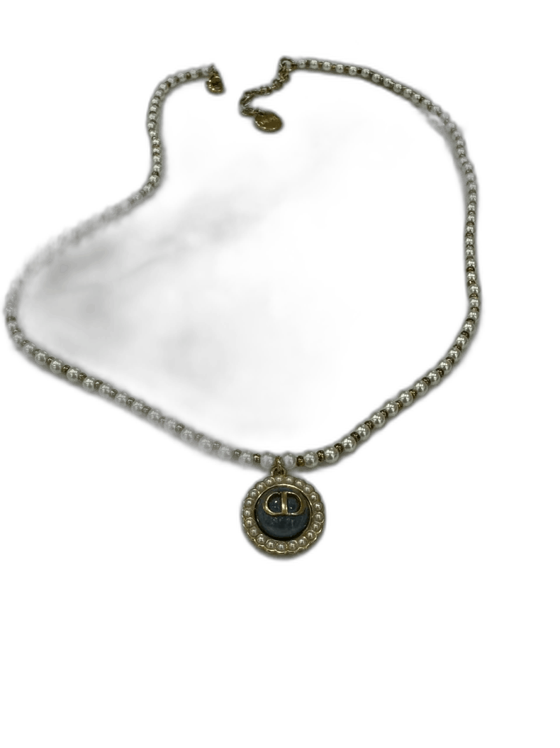 Dior Dior Pendant Pearl Necklace for Spring Summer-2506 Size ONE SIZE - 1 Thumbnail