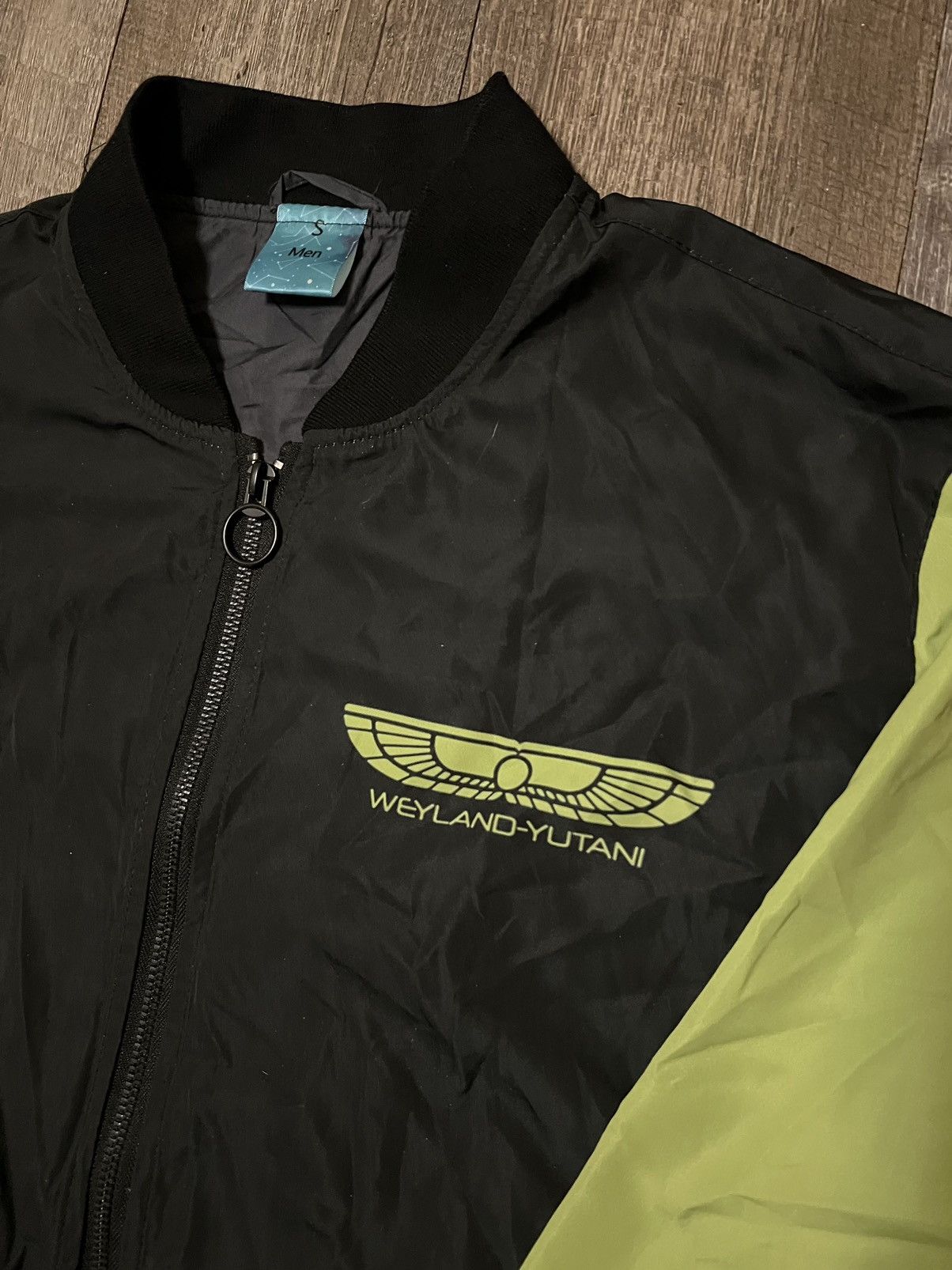 Japanese Brand Weyland Yutani Alien Movie Promo Bomber Jacket 22.5x26 Size US S / EU 44-46 / 1 - 4 Thumbnail