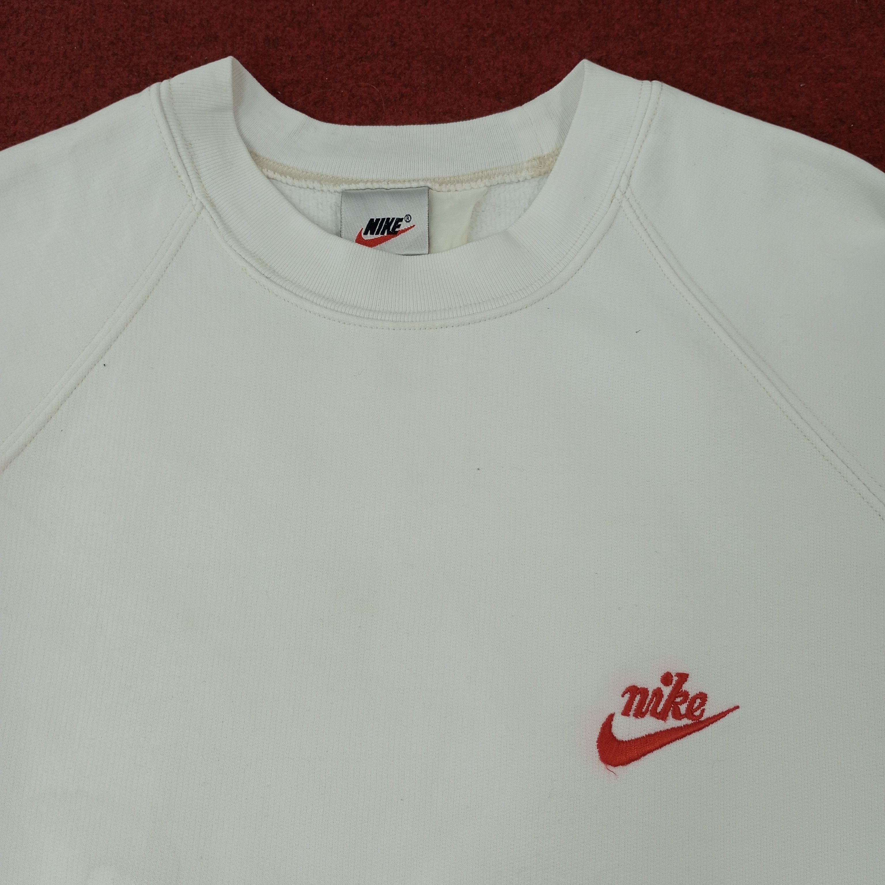 Nike × Vintage Nike Small Logo Design Sweatshirt c230n21 Size US S / EU 44-46 / 1 - 2 Thumbnail