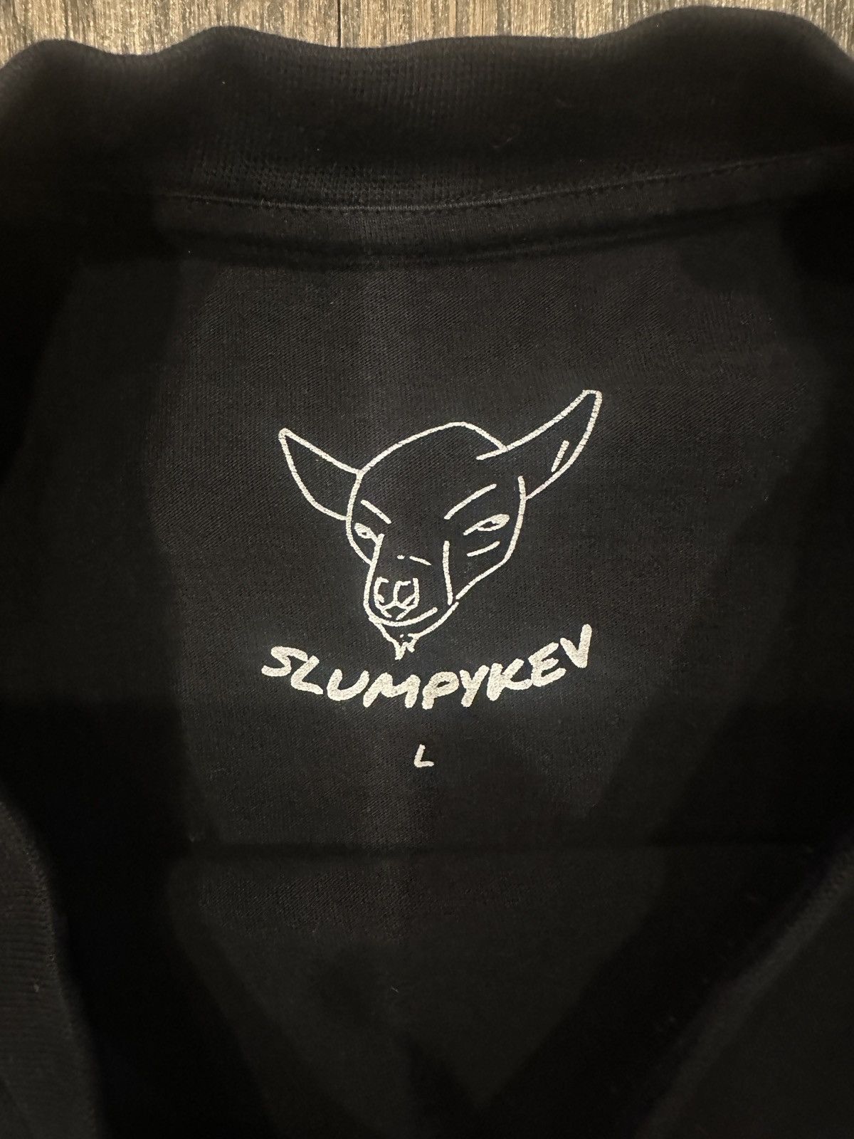 Slumpy Kev I 😱 NY Courage the Cowardly Dog Tee Size US L / EU 52-54 / 3 - 3 Thumbnail