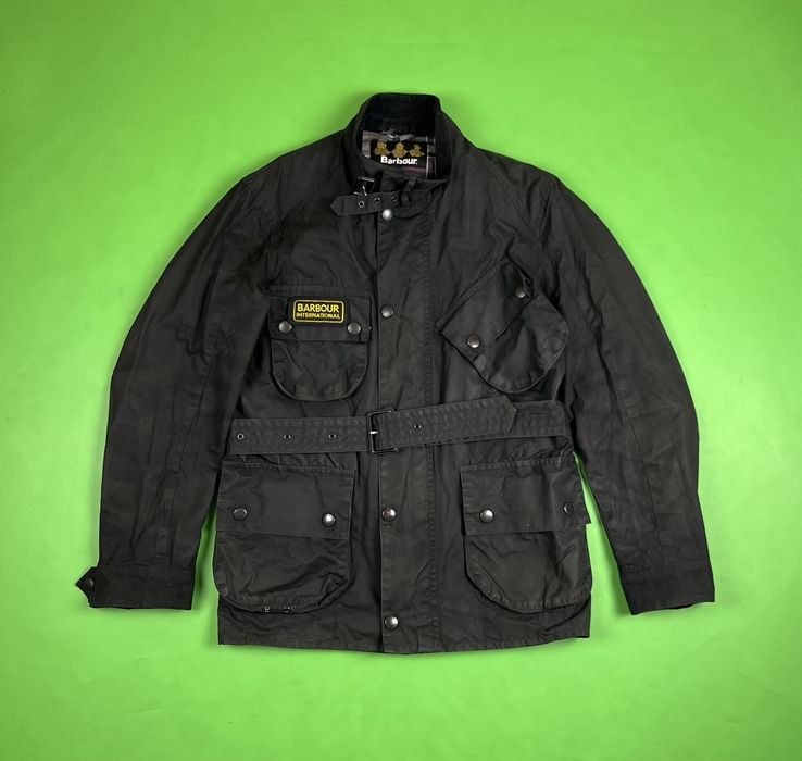 Barbour international trials clearance jacket