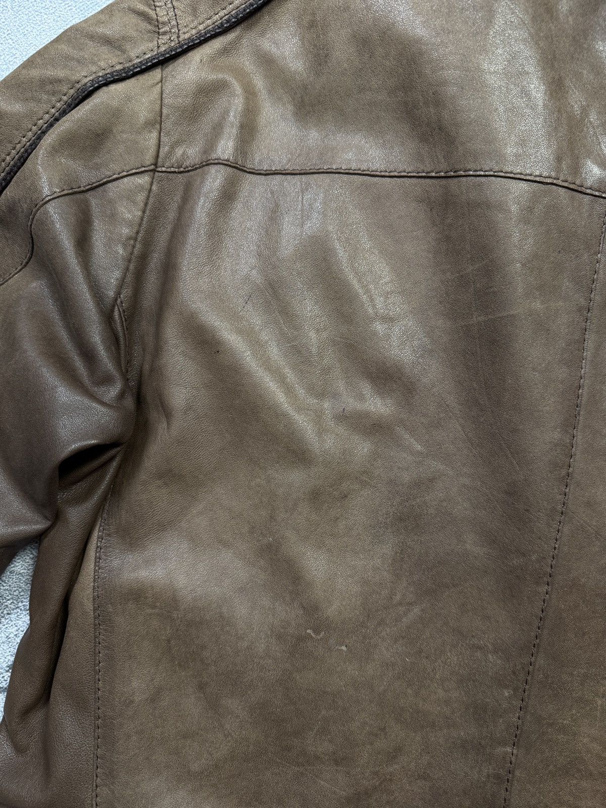 Gimo's Gimos Pelle Leather Bomber Jacket Japanse Style Size US L / EU 52-54 / 3 - 13 Thumbnail