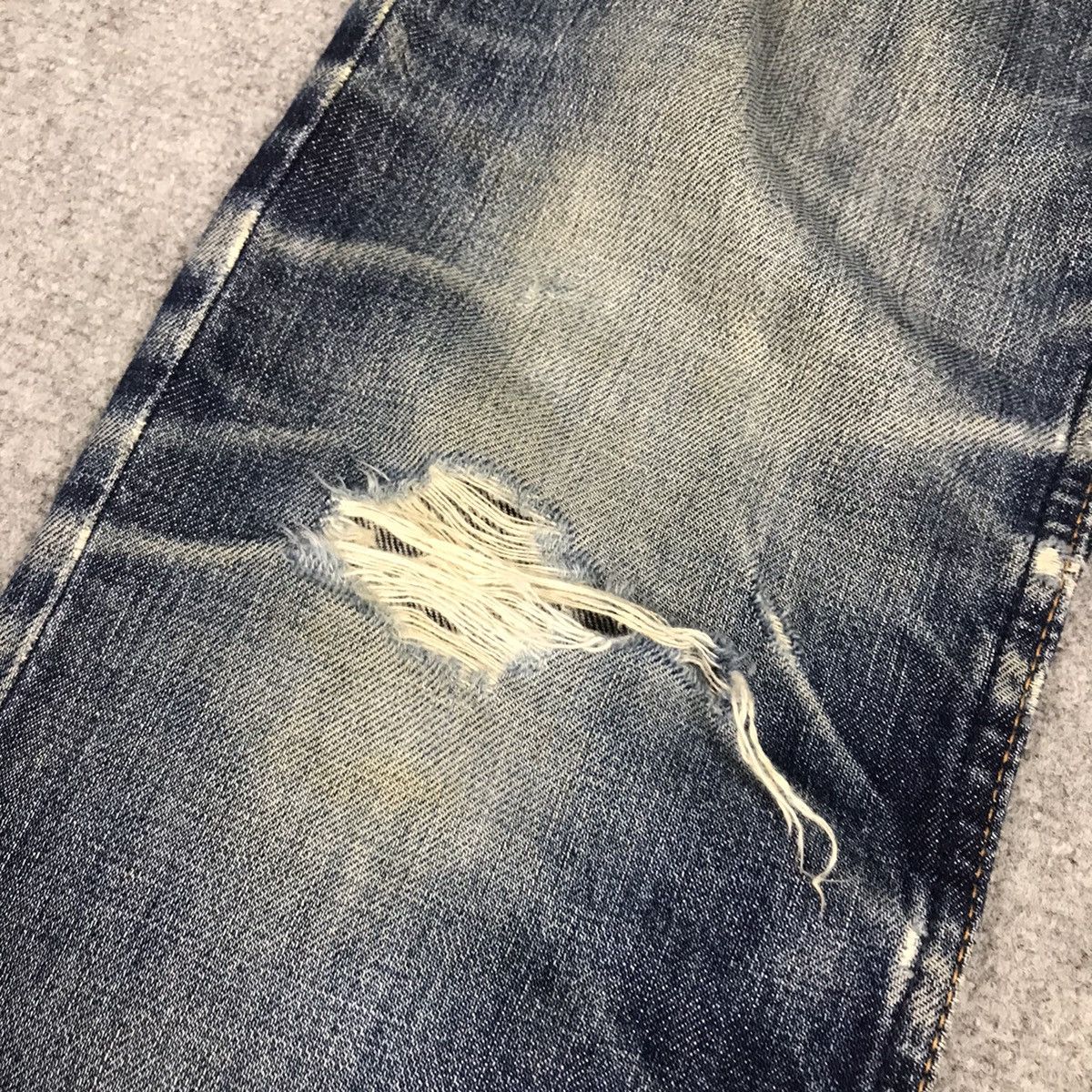 Hysteric Glamour × Japanese Brand HYSTERIC GLAMOUR DENIM DISTRESSED SKINNY JEANS PANT Size US 27 - 3 Thumbnail