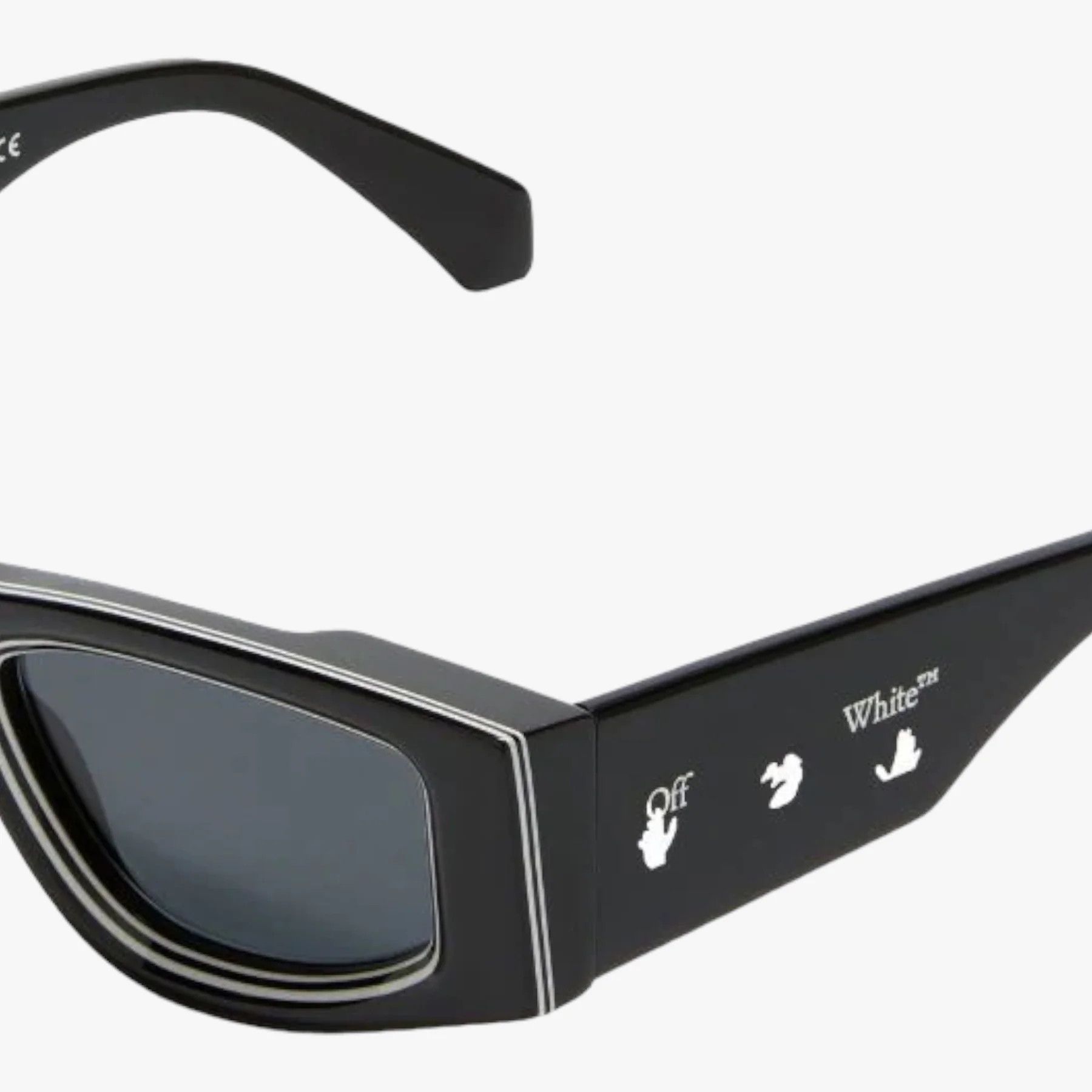 Off-White o1mle0724 / DUP / Andy Unisex Sunglasses in Black Size ONE SIZE - 3 Thumbnail