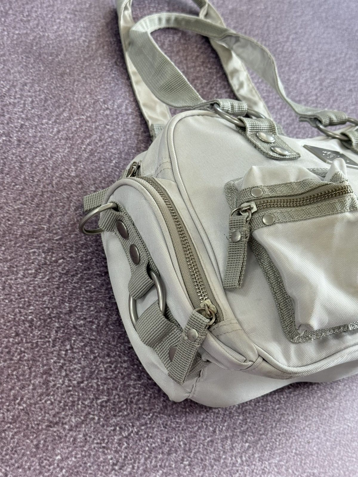 Japanese Brand Y2K Fashion Military Design Multipocket 00s Catwalk Bag Size ONE SIZE - 5 Thumbnail