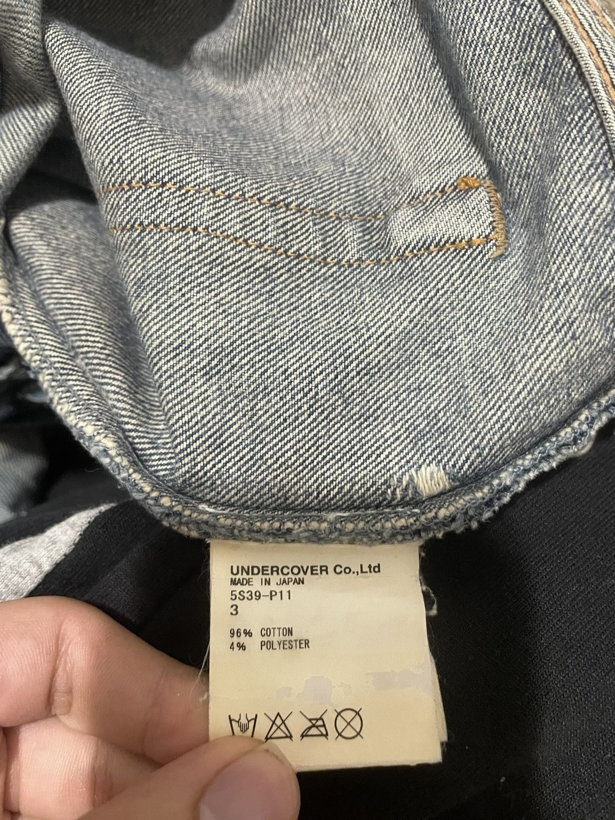 Undercover Undercover SS05 But Beautiful “Graffiti Patch” Denim Size US 31 - 7 Thumbnail