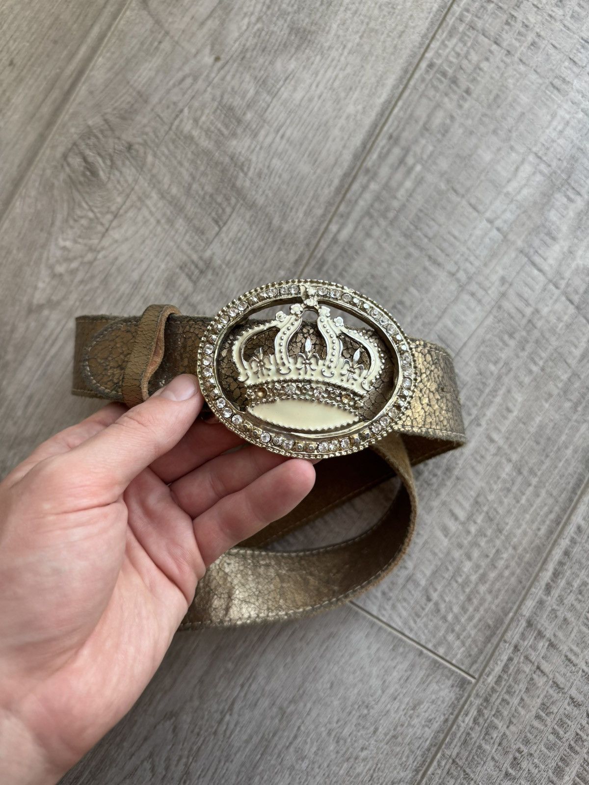 If Six Was Nine VINTAGE Y2K JAPANESE BELT ALT GOTH PUNK RAVE KANYE STYLE Size ONE SIZE - 2 Thumbnail