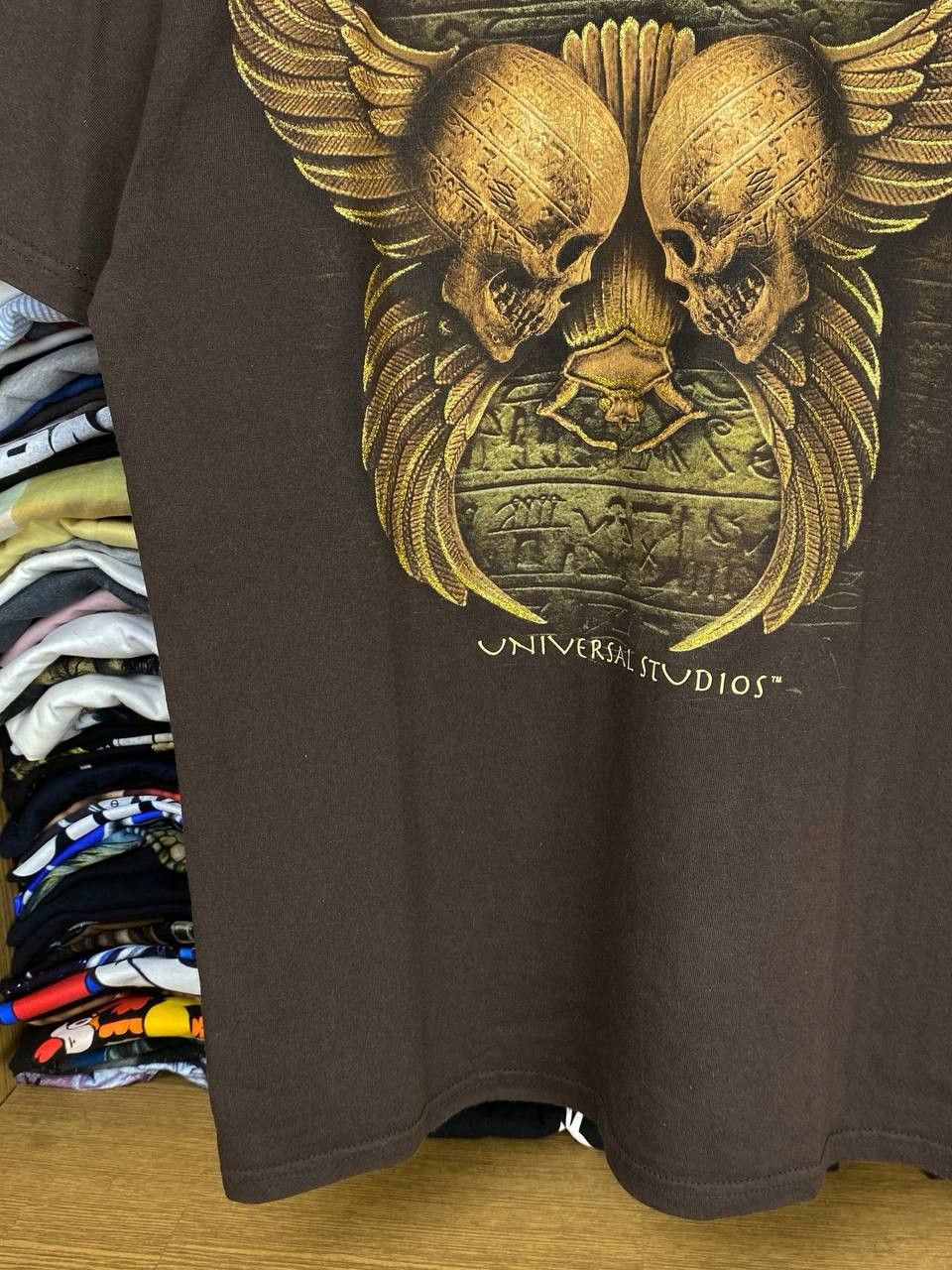Universal Studios Vintage Universal Studios Ancient Skulls 00s Graphic Tee Size US M / EU 48-50 / 2 - 5 Thumbnail
