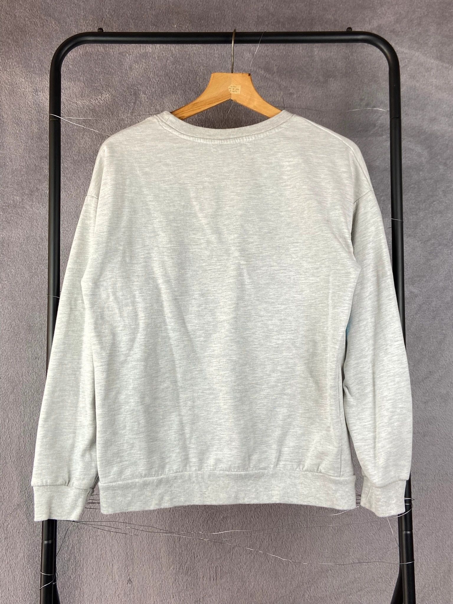 Anime Anime sweatshirt grey vintage retro streetwear casual otaku Size US M / EU 48-50 / 2 - 5 Thumbnail