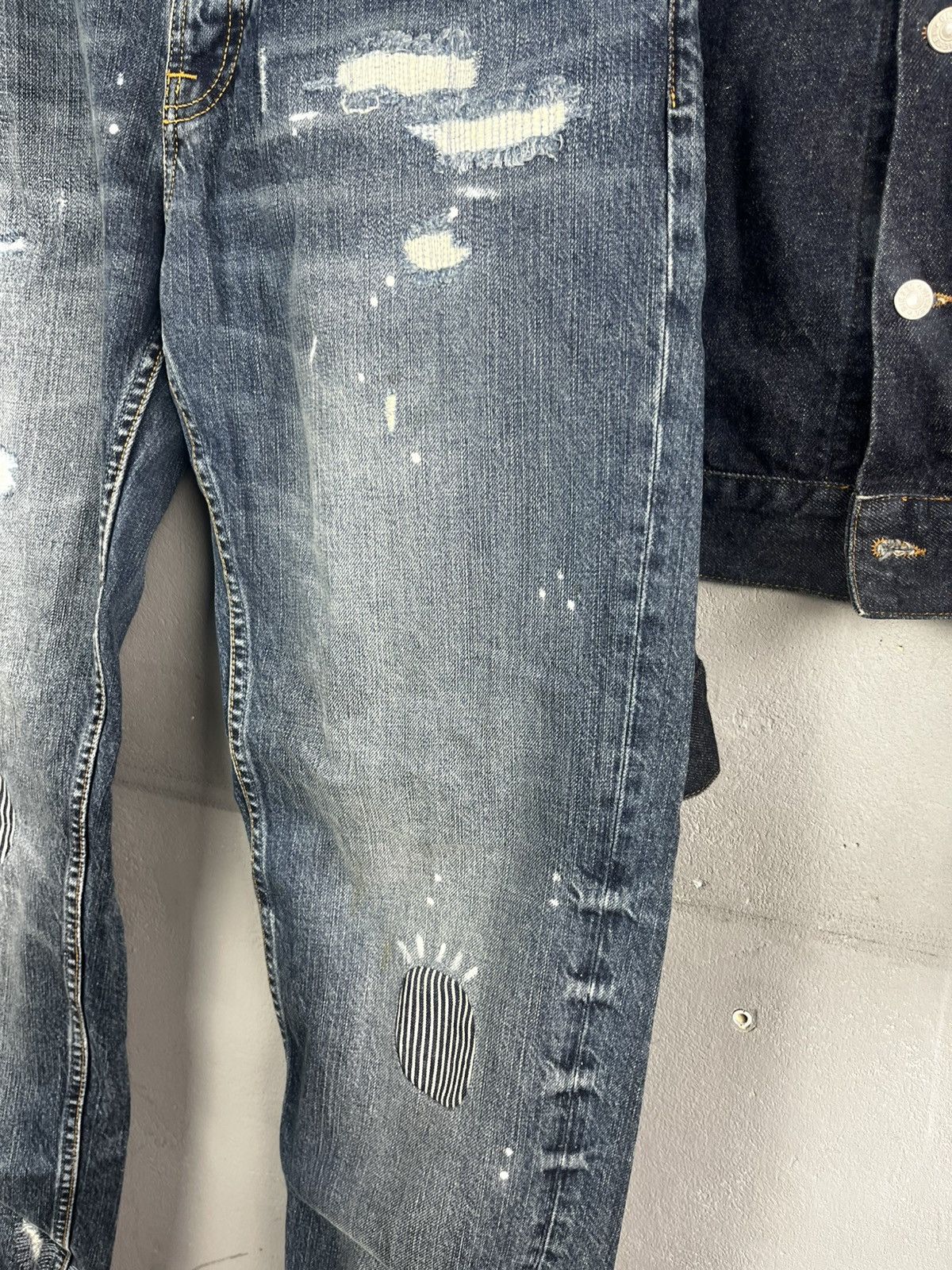 Nudie Jeans Nudie Jeans co denim distressed pants Size US 34 / EU 50 - 9 Thumbnail