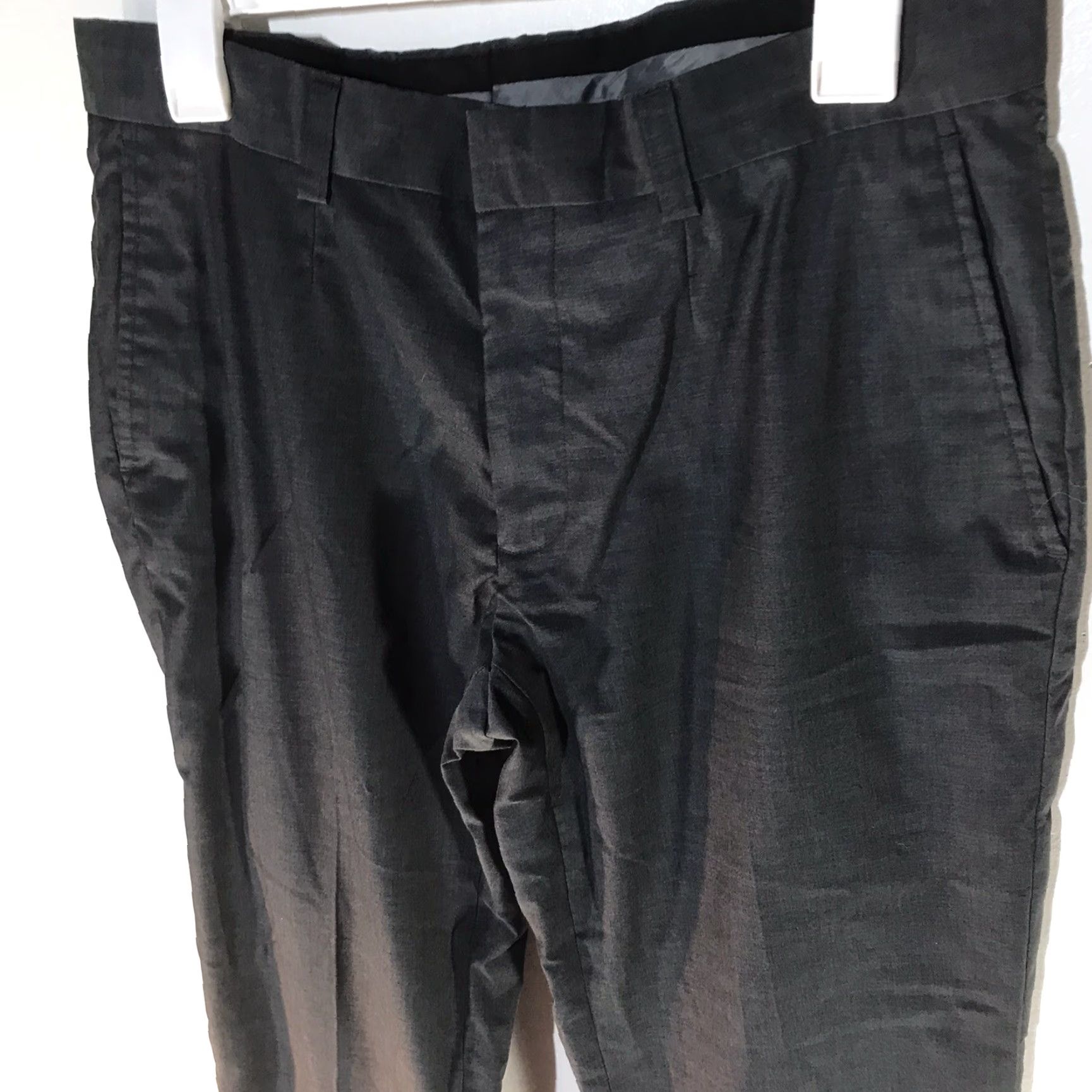 H&M VINTAGE H&M Dress Pants Mens Regular Fit Gray 33X32 Business Casual Formal Party Size US 33 - 2 Thumbnail