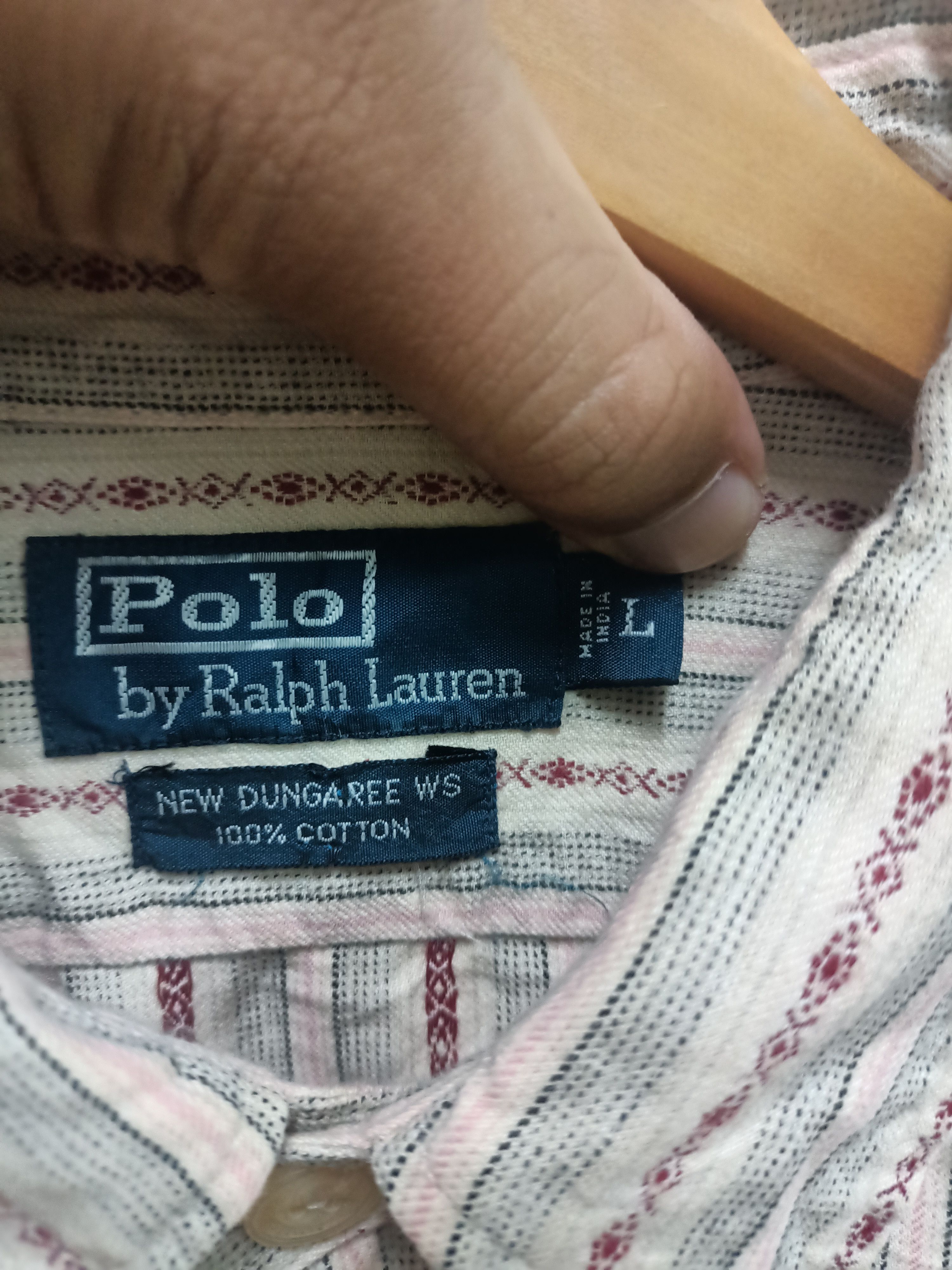 Polo Ralph Lauren × Ralph Lauren Polo by Ralph Lauren New Dungaree WS shirt Size US L / EU 52-54 / 3 - 2 Thumbnail
