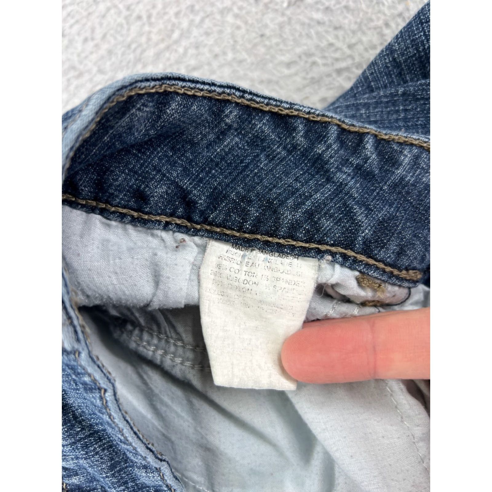 Lee Lee Blue Denim Bootcut Jeans 28 Women's Pants Mid Rise Pockets Cotton Blend Denim Size 28" / US 6 / IT 42 - 4 Thumbnail