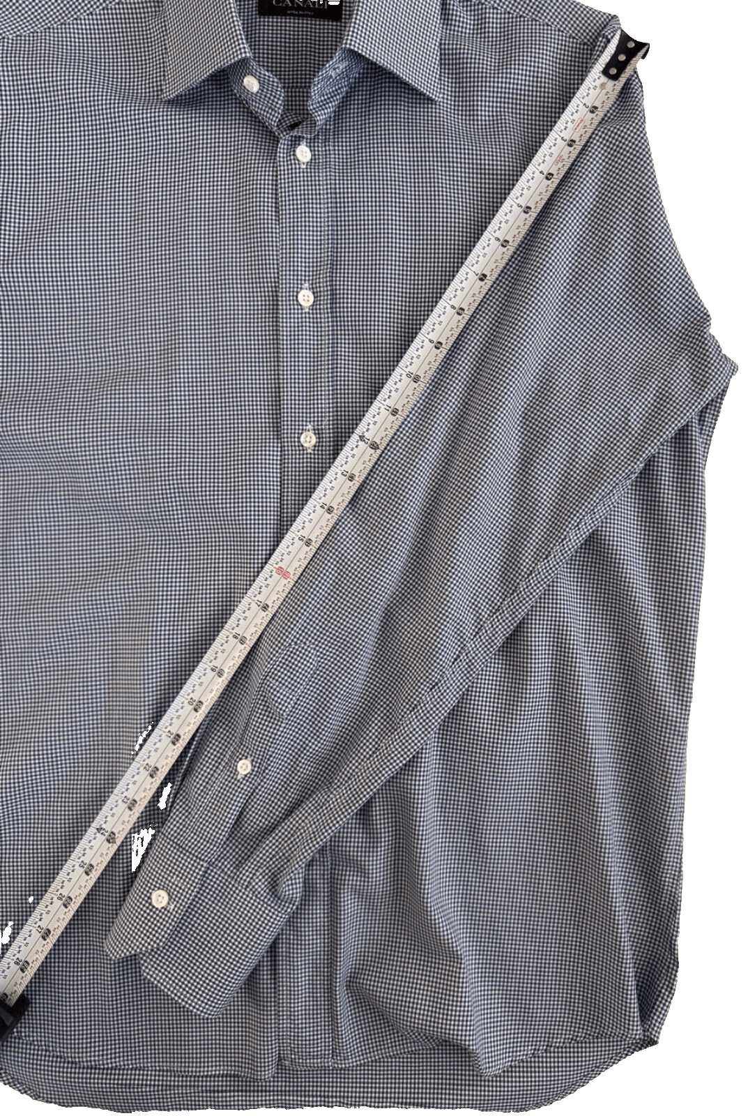 Canali Canali Men's Blue M Long Sleeve Button Down Shirt 100% Size US M / EU 48-50 / 2 - 7 Thumbnail