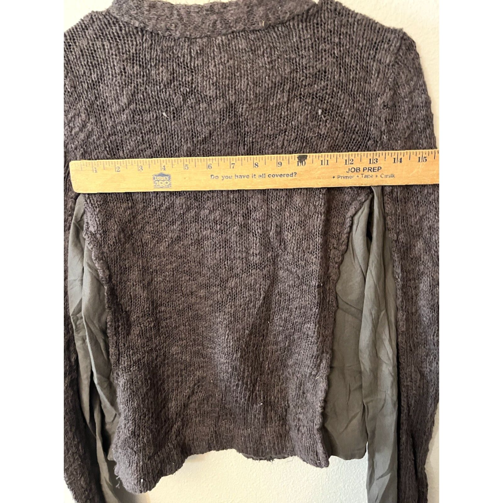 Free People Free People Crochet Moto Jacket Women Medium Brown Boho Festival Full Zip Size M / US 6-8 / IT 42-44 - 5 Thumbnail