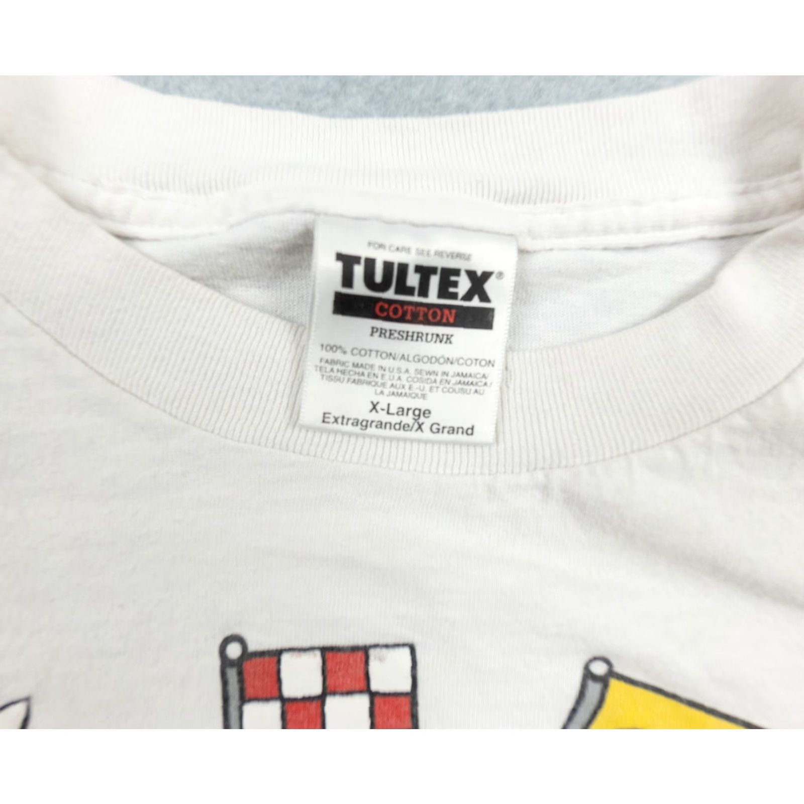 Tultex VINTAGE Tultex Shirt Mens XL White Crewneck Graphic Tee Crystal Harmony All Seasons 80s 90s Concert? Size US XL / EU 56 / 4 - 5 Thumbnail