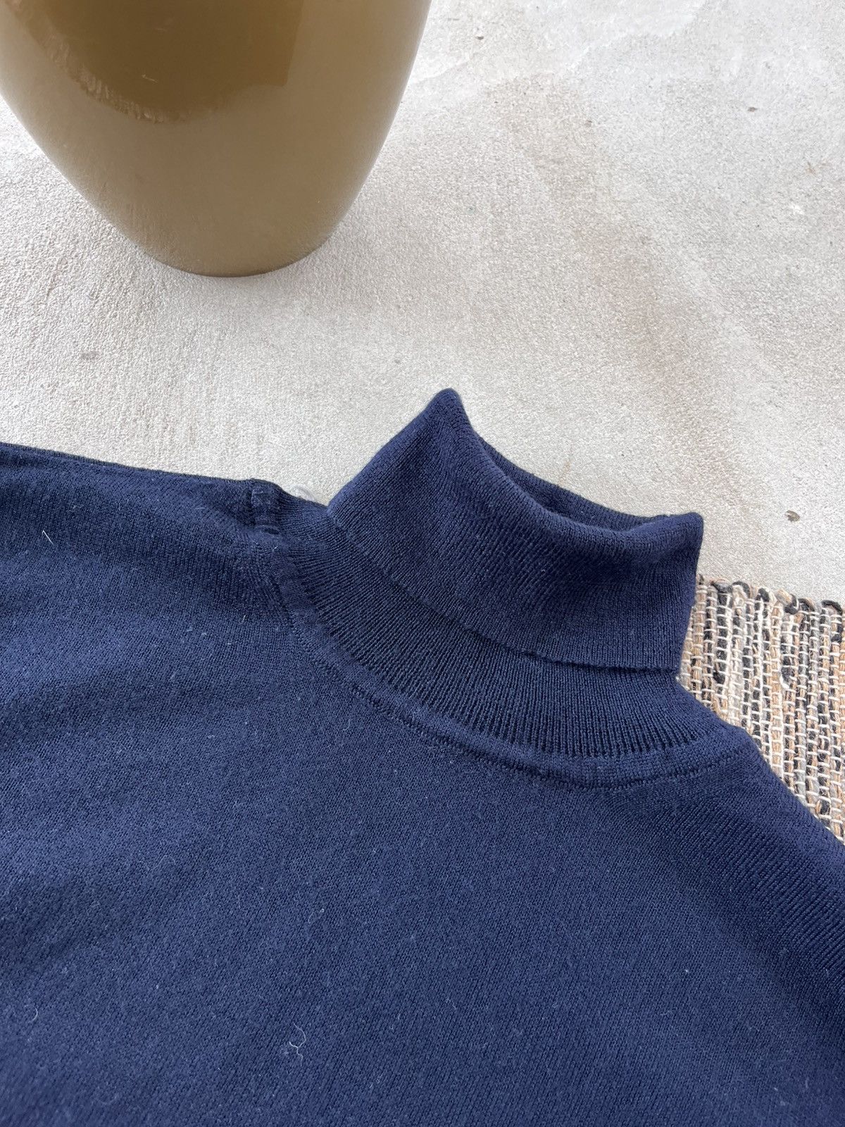 U.S. Polo Assn. × Vintage Vintage USPA Polo Turtleneck Navy luxury Ralph Lauren style Size S / US 4 / IT 40 - 7 Thumbnail