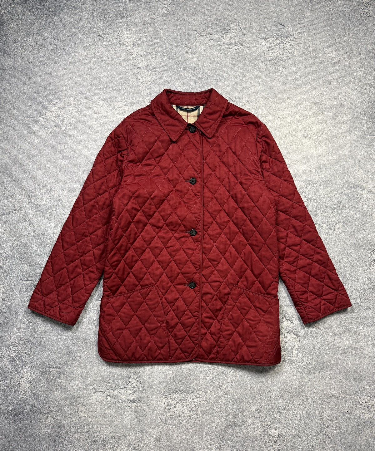 Burberry Vintage Burberry Quilted Jacket Nova Check Size US M / EU 48-50 / 2 - 1 Thumbnail