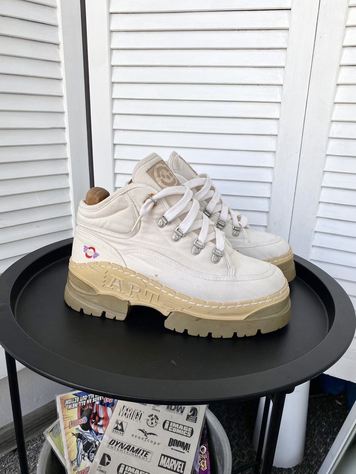 Japanese Brand Vintage Art Company Platform Avant-garde Light Boots Y2K Size US 7 / EU 40 - 6 Thumbnail