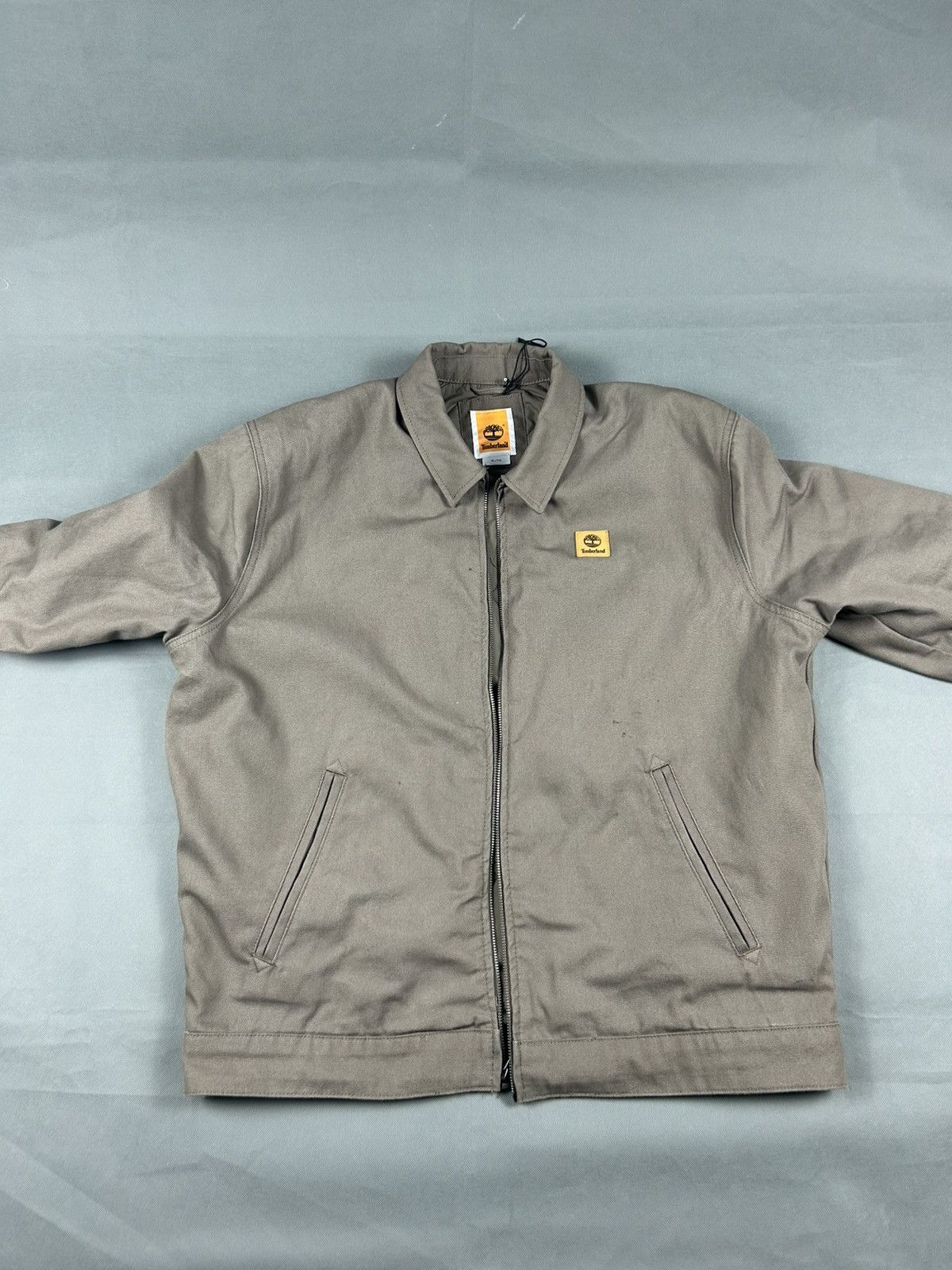 Timberland Timberland Lightweight Brown Jacket with Collar – Size L Size US L / EU 52-54 / 3 - 1 Thumbnail