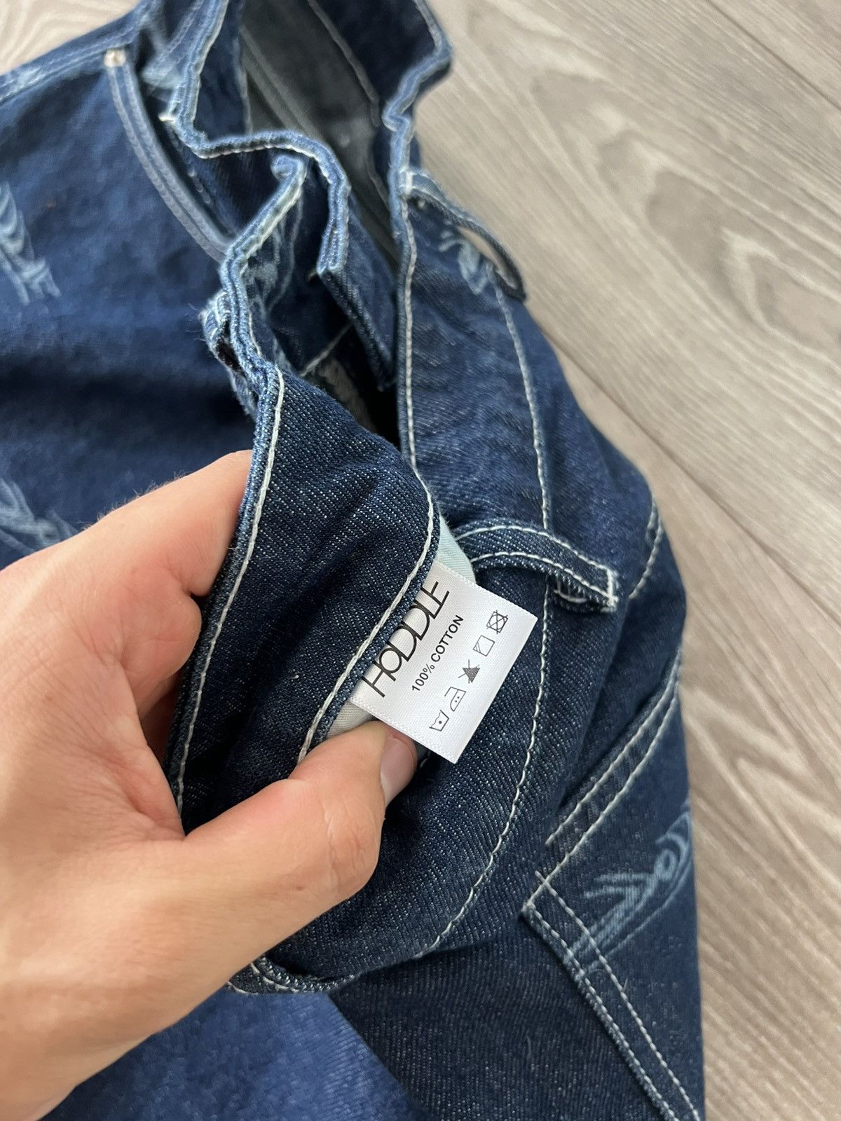 Hoddle Hoddle 12 Ounce Single Knee Carpenter Denim Ranger Jeans Size US 34 / EU 50 - 16 Thumbnail