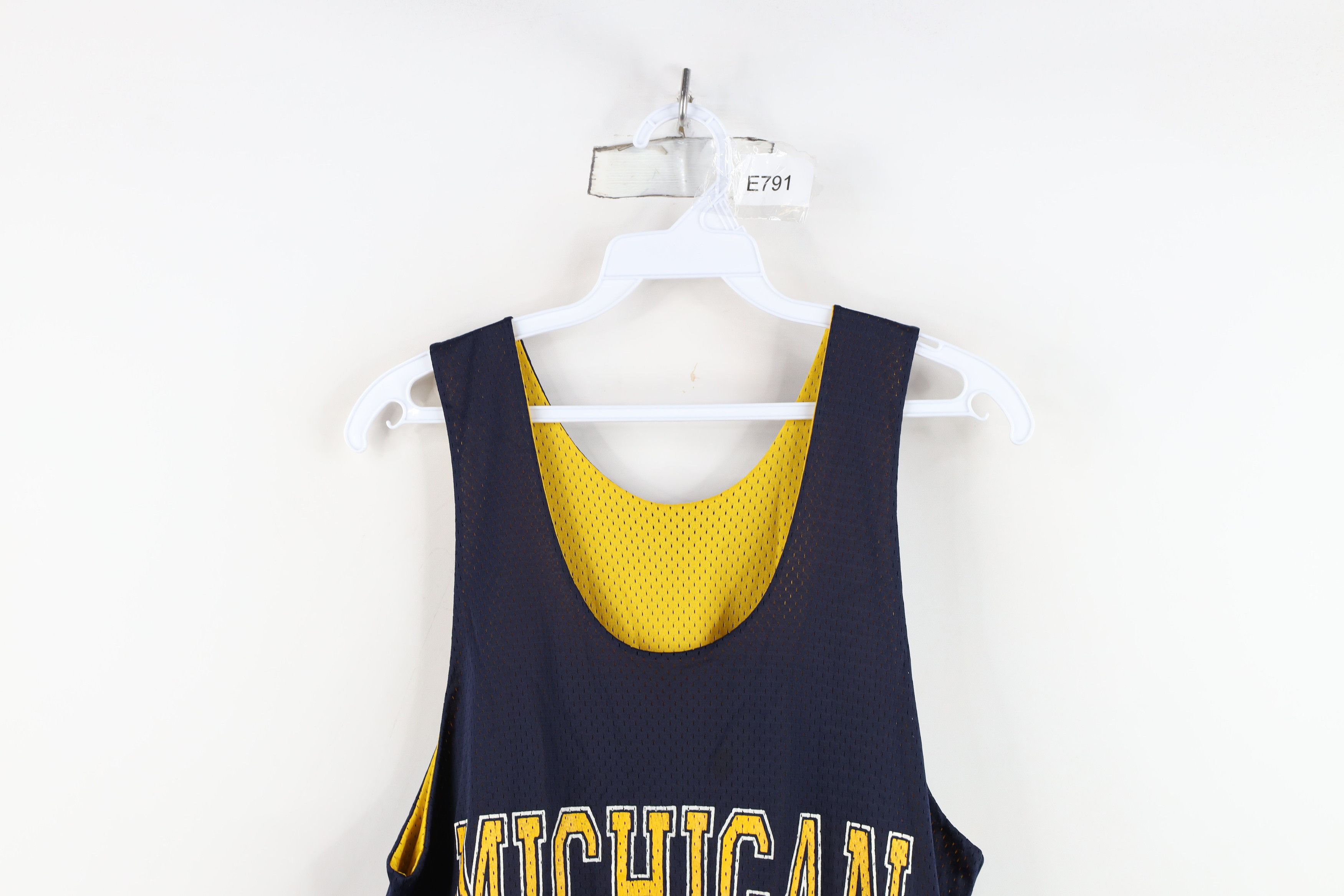 Champion Vintage 90s Champion Reversible University Michigan Jersey Size US M / EU 48-50 / 2 - 2 Thumbnail