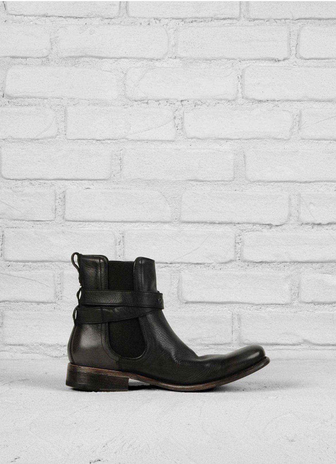 John Varvatos Bowery Buckled Chelsea Boot 10.5 or EU 44.5 Size US 10.5 / EU 43-44 - 2 Thumbnail
