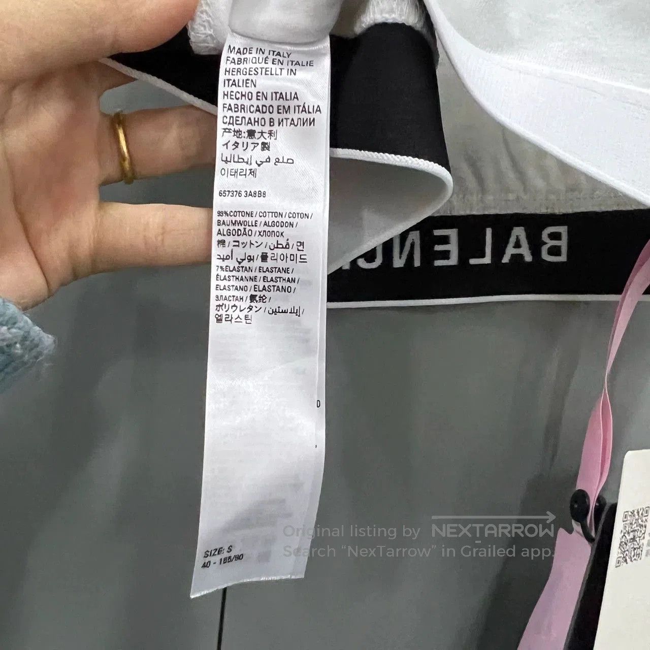 Balenciaga balenciaga double b tank top size s. Size S / US 4 / IT 40 - 4 Thumbnail