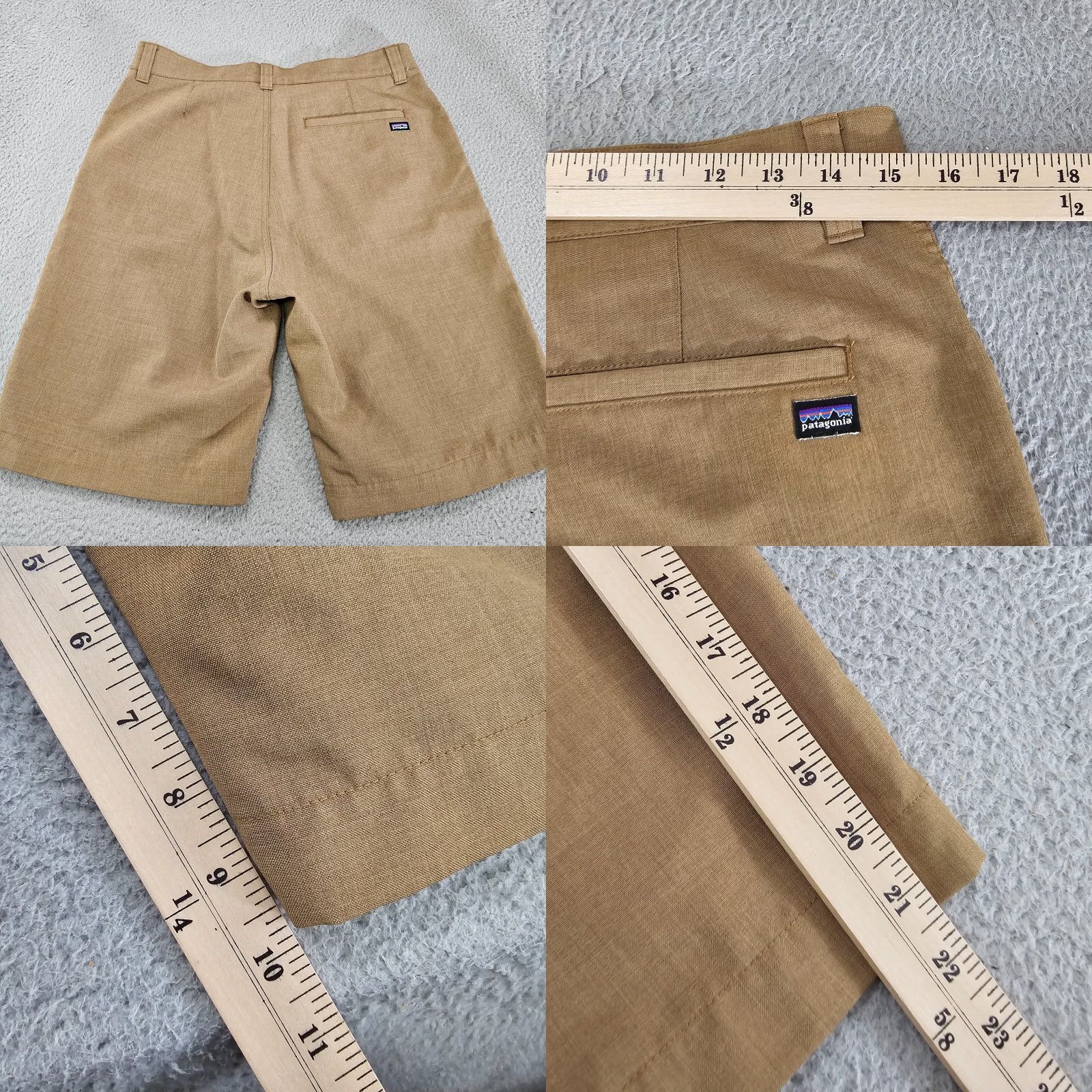 Patagonia Patagonia Shorts Mens Regular Chino - Brown - Flat Front - Lightweight Outdoor - 30 - Breathable Quick Dry Pockets Logo Size US 30 / EU 46 - 8 Thumbnail