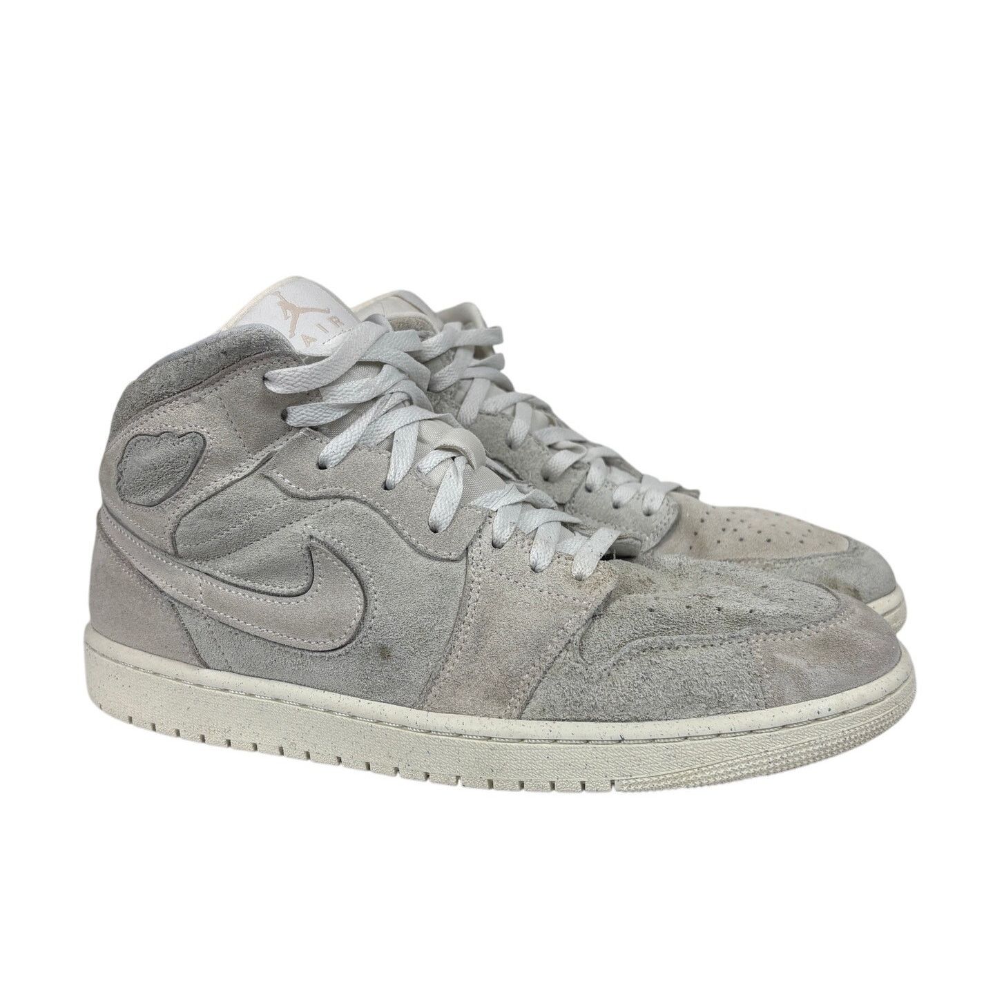 Jordan Brand × Nike Nike Air Jordan 1 Mid SE Craft Pale Shoes Sneakers Men's 11 Size US 11 / EU 44 - 1 Thumbnail