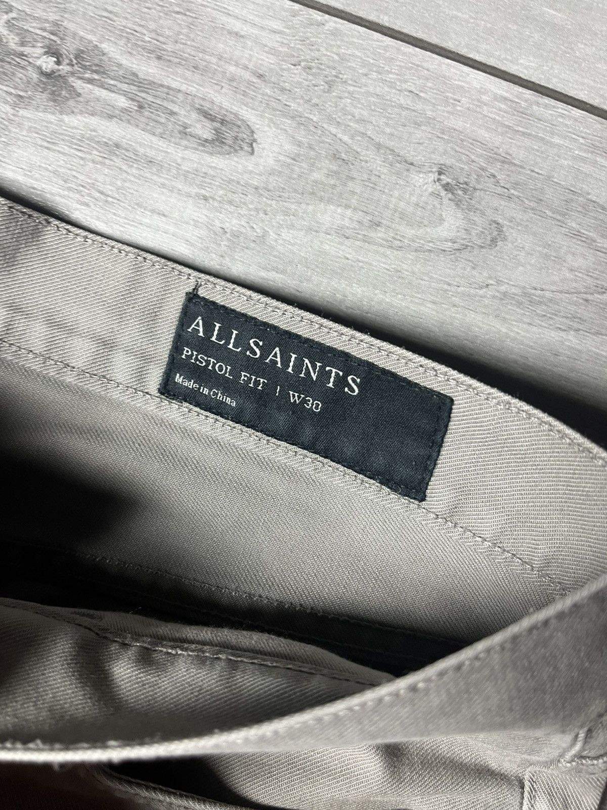 Allsaints Allsaints denim jeans pistols fit size 30 Size US 30 / EU 46 - 4 Thumbnail
