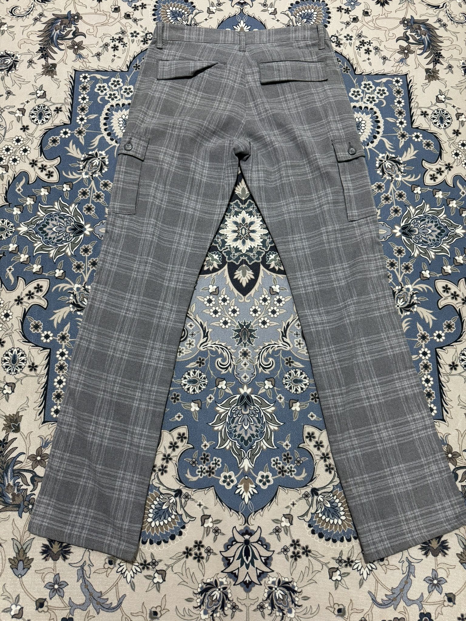 Beauty Beast × If Six Was Nine × Japanese Brand Comme Ca Commune Sic Pocket Cargo Pants Tartan Size US 30 / EU 46 - 2 Thumbnail