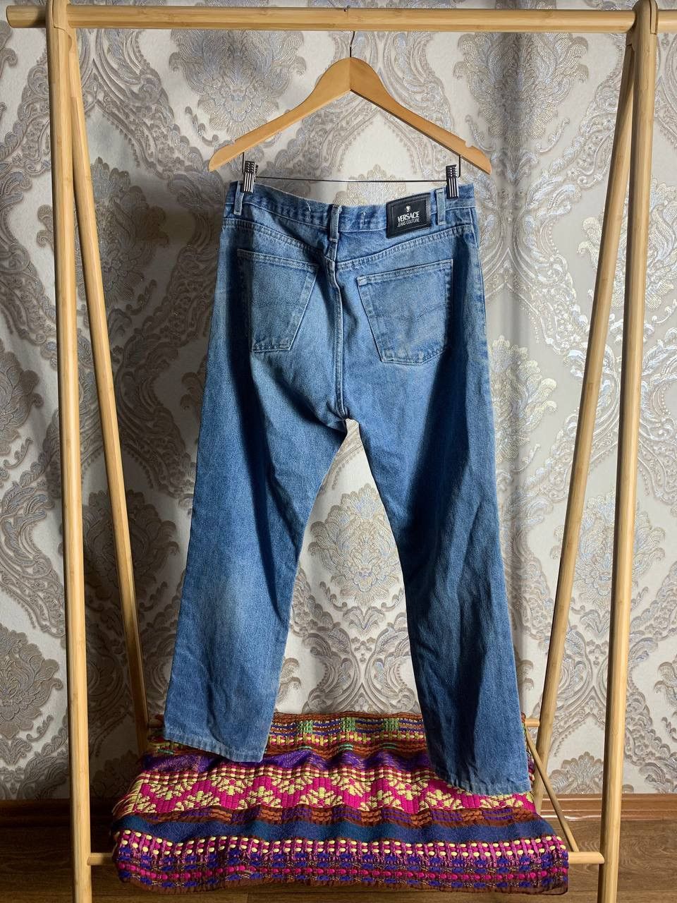 Versace Jeans Couture × Vintage VERY RARE VERSACE JEANS COUTURE JEANS DENIM ITALIAN DESIGNER Size US 36 / EU 52 - 1 Thumbnail