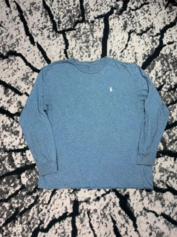 Ralph Lauren Polo Ralph Lauren longsleeve shirt blue M logo Size US M / EU 48-50 / 2 - 1 Thumbnail